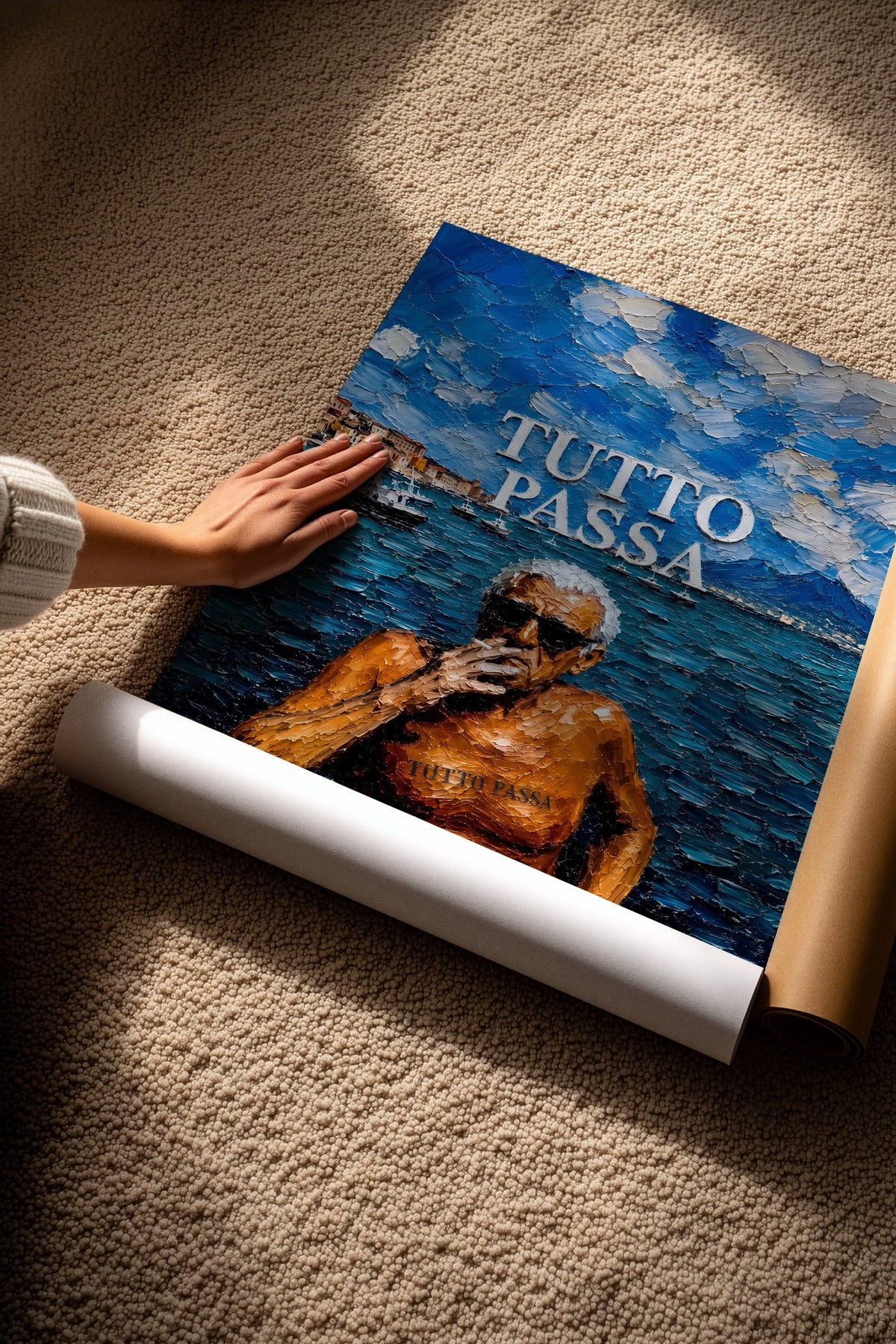TUTTO PASSA Çerçevesiz Poster