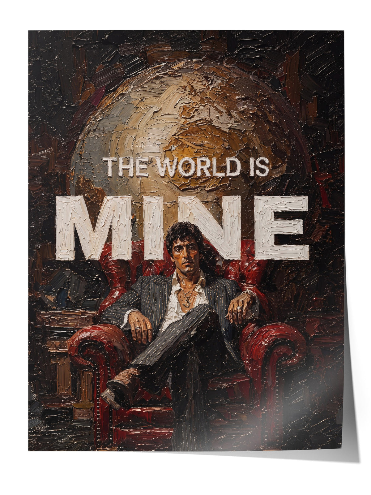 The World is Mine Çerçevesiz Poster