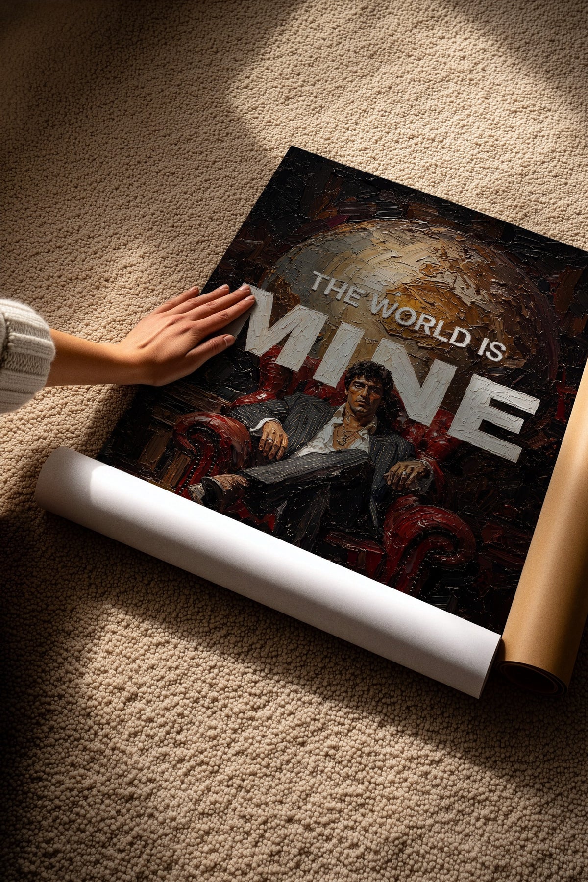The World is Mine Çerçevesiz Poster