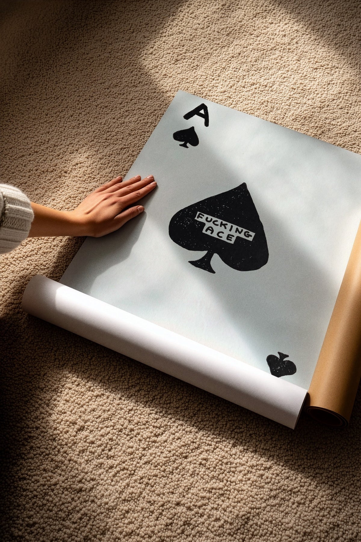 FUCKING ACE Çerçevesiz Poster