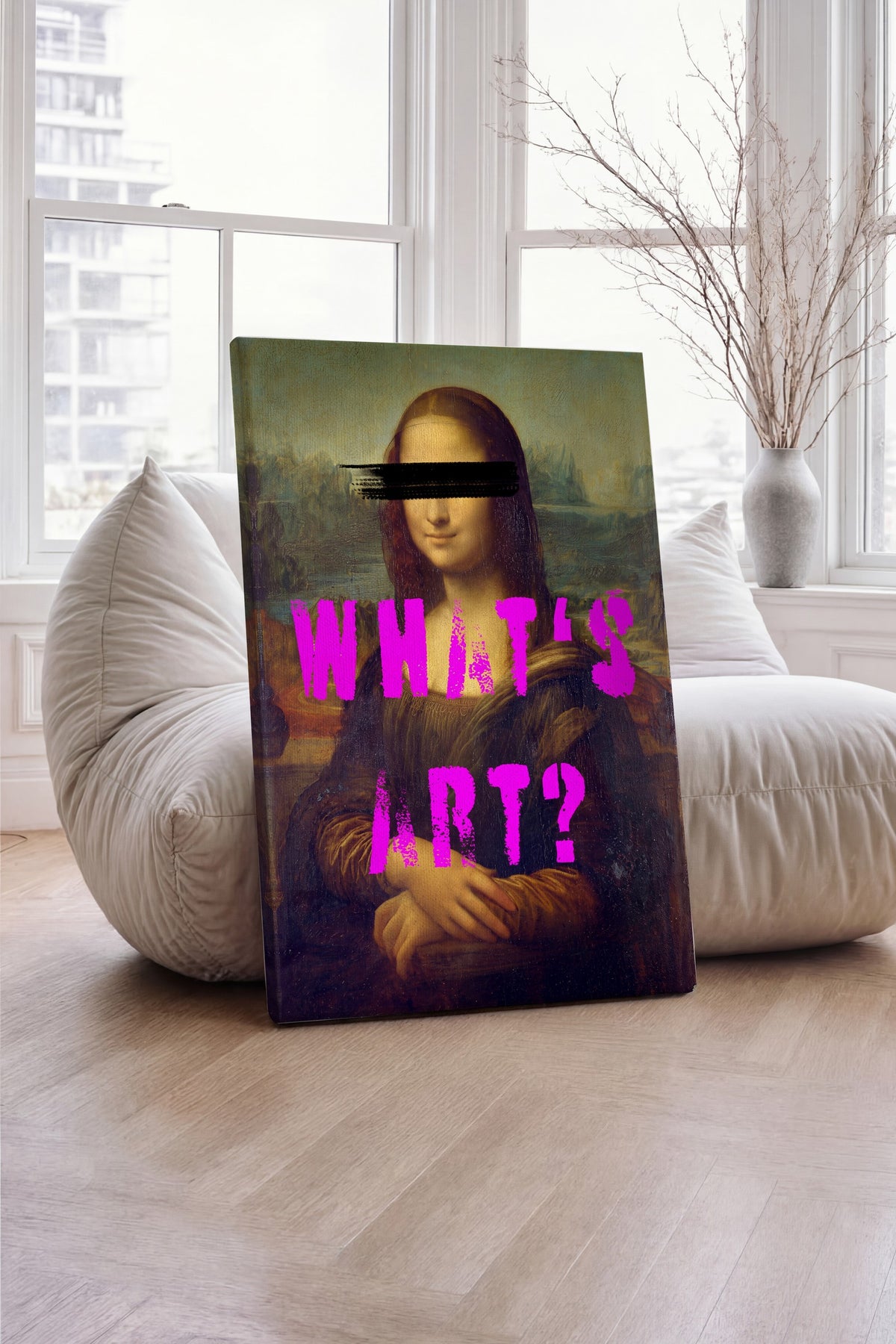 WHAT'S ART? Kanvas Tablo