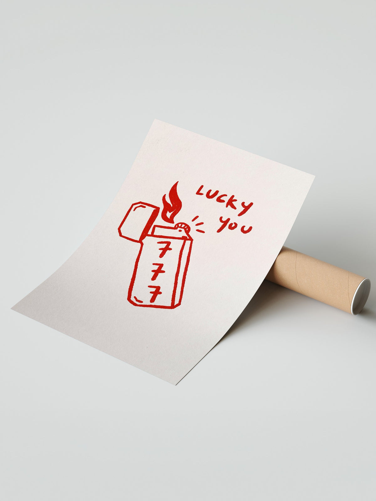 Lucky You Çerçevesiz Poster