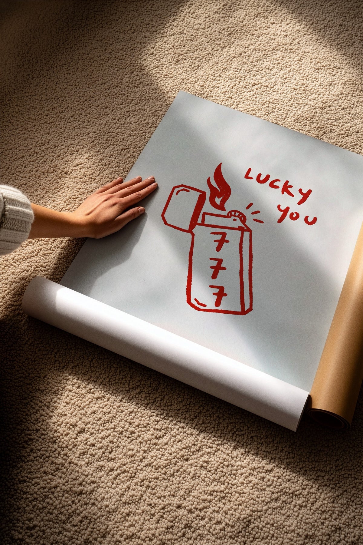 Lucky You Çerçevesiz Poster