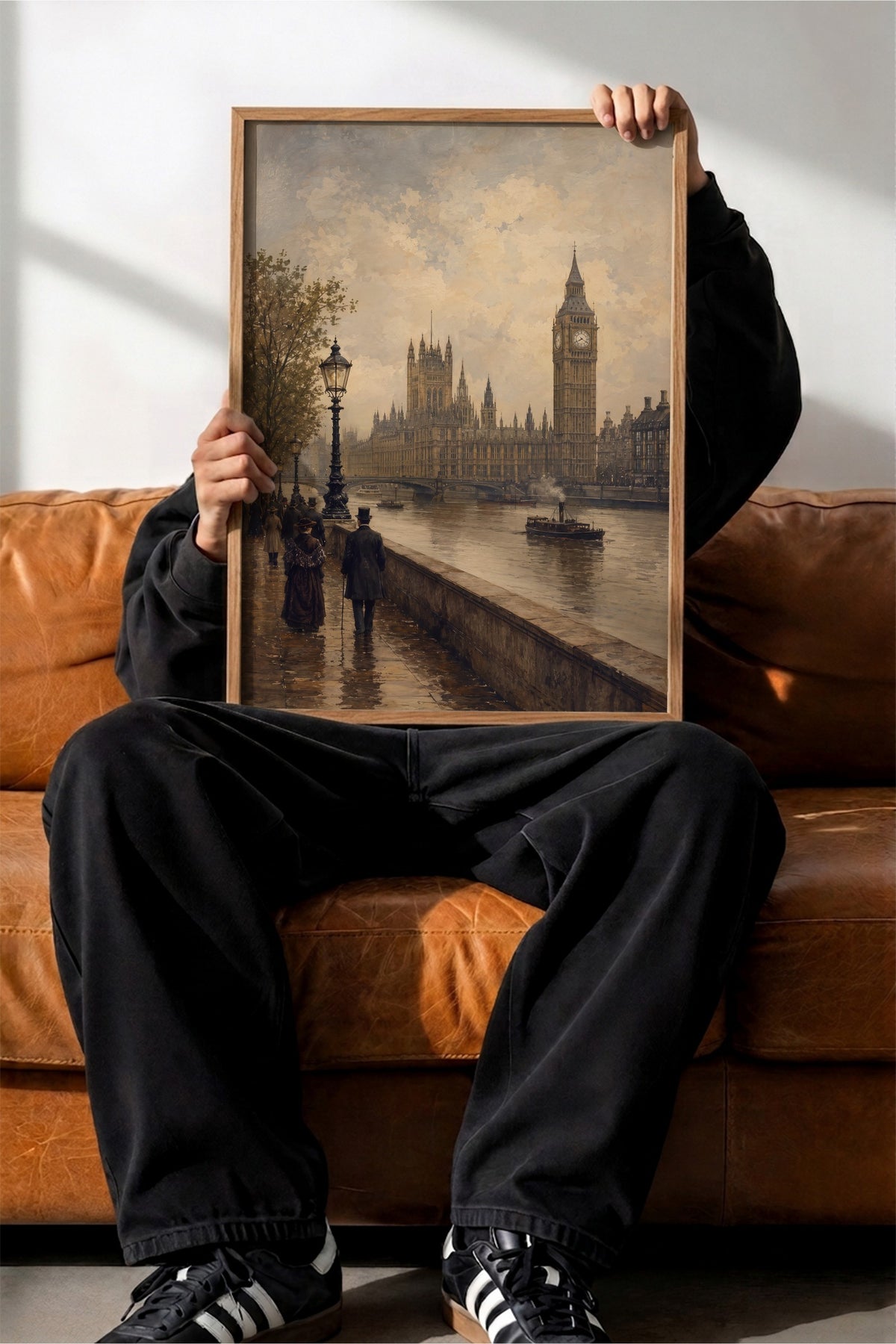 Big Ben ve Parlamento Binası Poster – Ahşap Çerçeveli Tablo