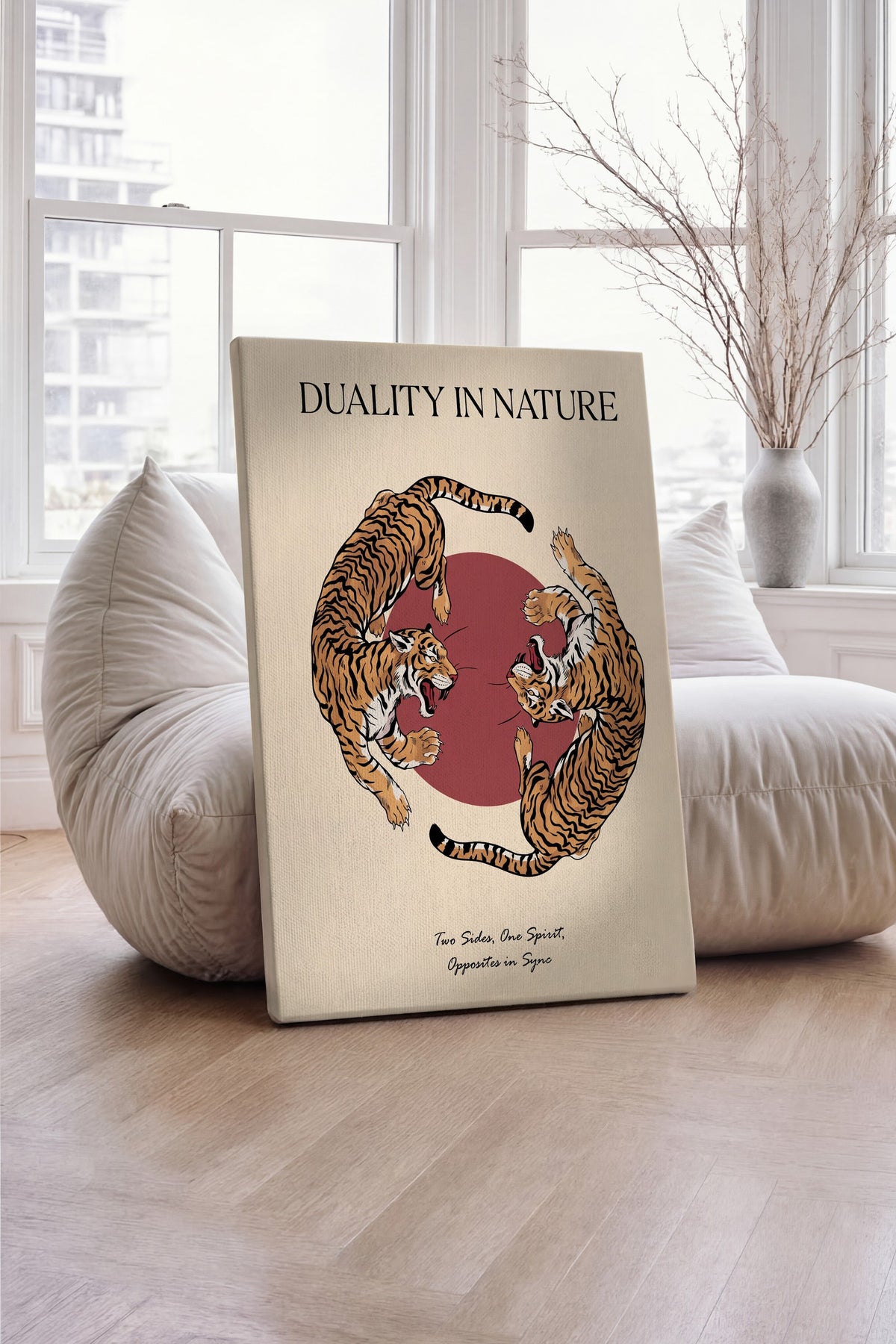 DUALITY IN NATURE Kanvas Tablo