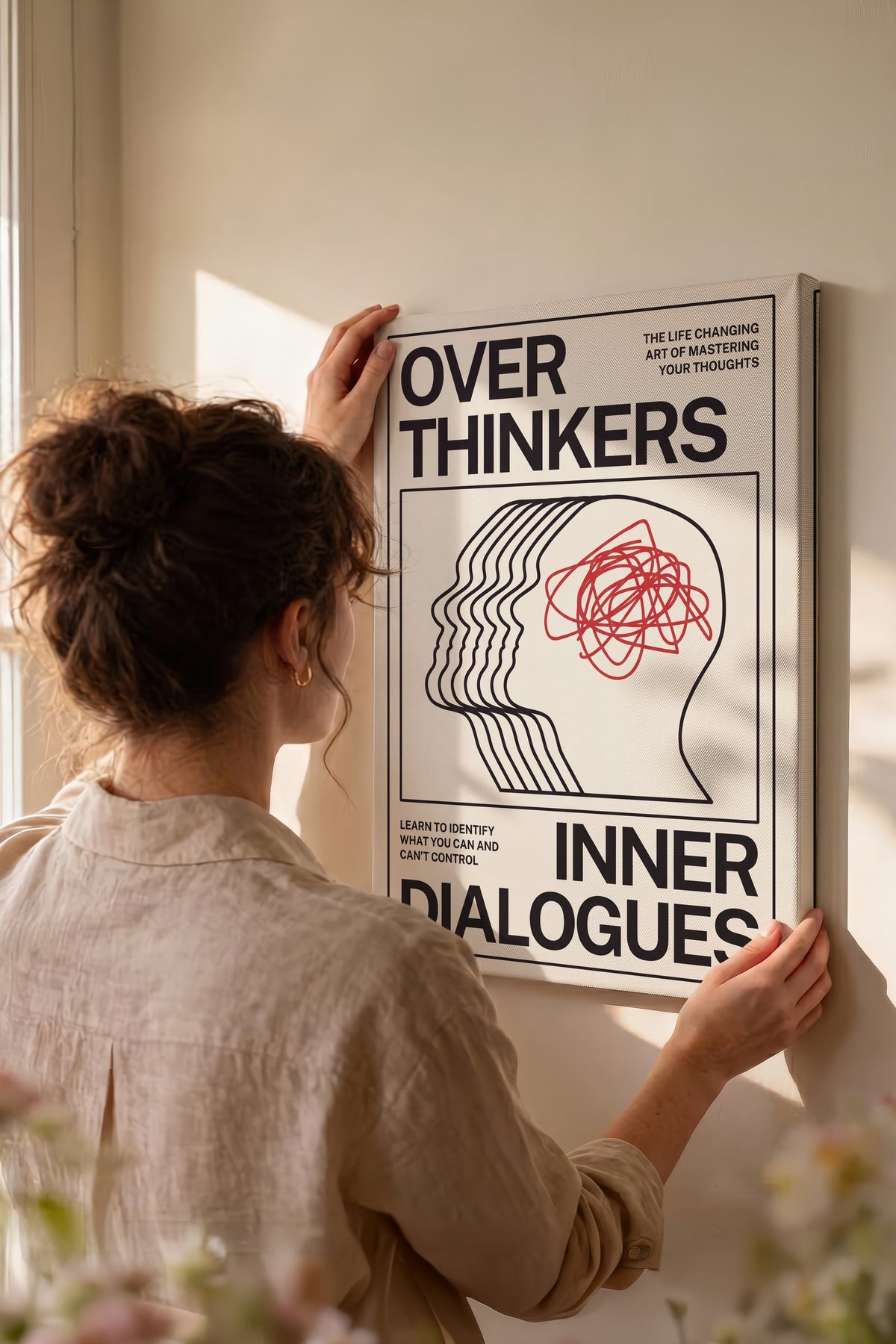 OVER THINKERS INNER DIALOGUES Kanvas Tablo — NO:180268