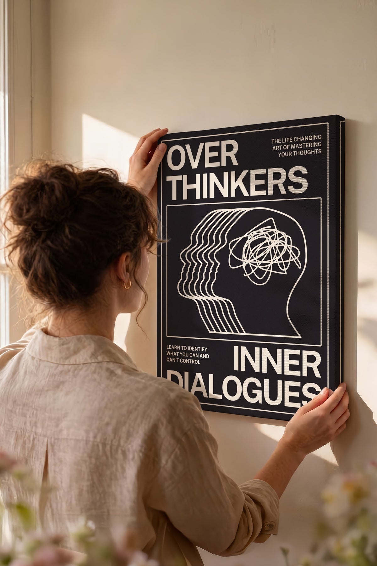 OVER THINKERS INNER DIALOGUES Kanvas Tablo — NO:180269