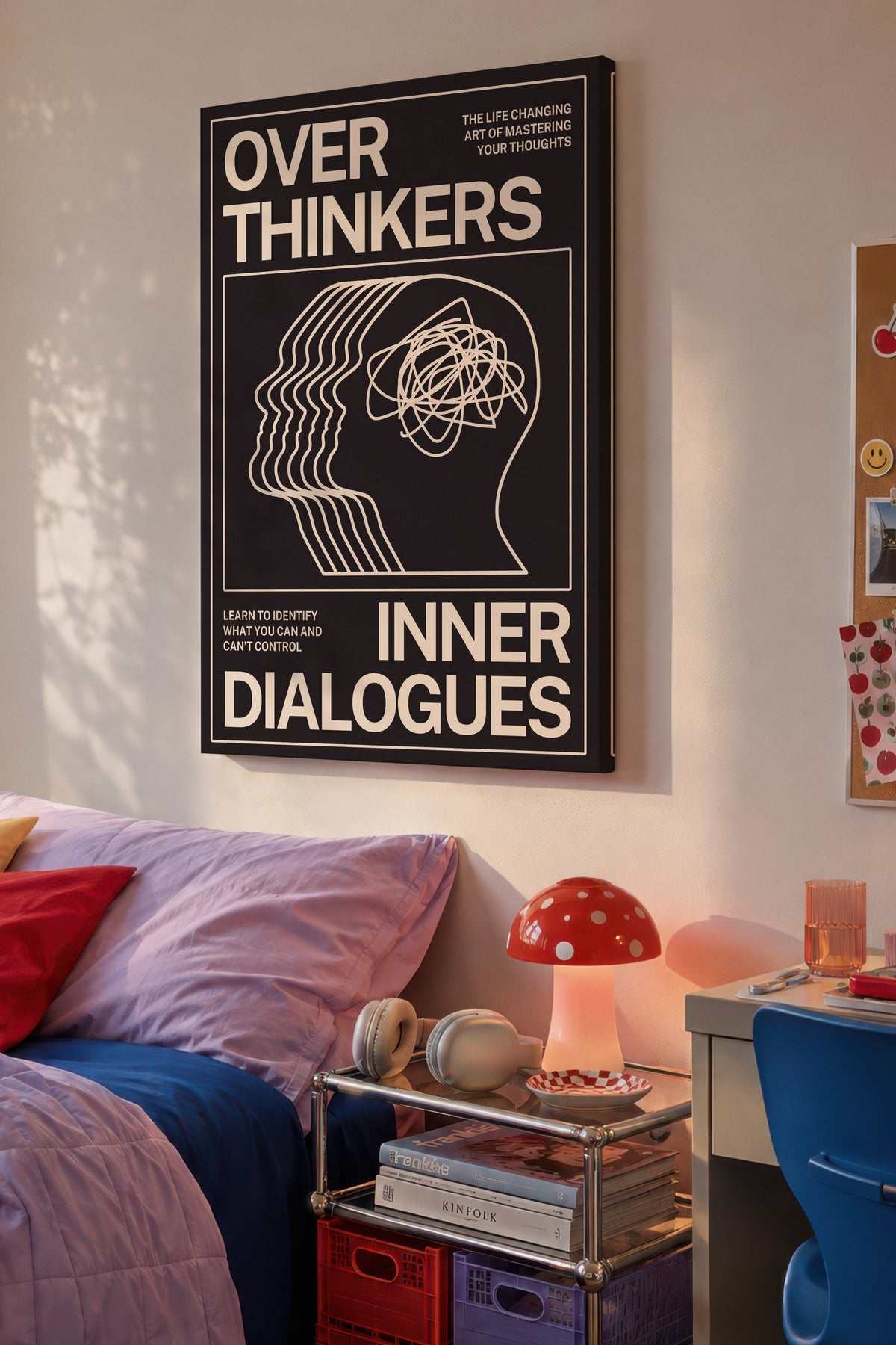 OVER THINKERS INNER DIALOGUES Kanvas Tablo — NO:180269