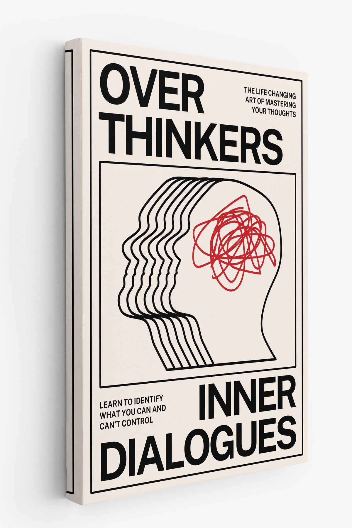 OVER THINKERS INNER DIALOGUES Kanvas Tablo — NO:180275