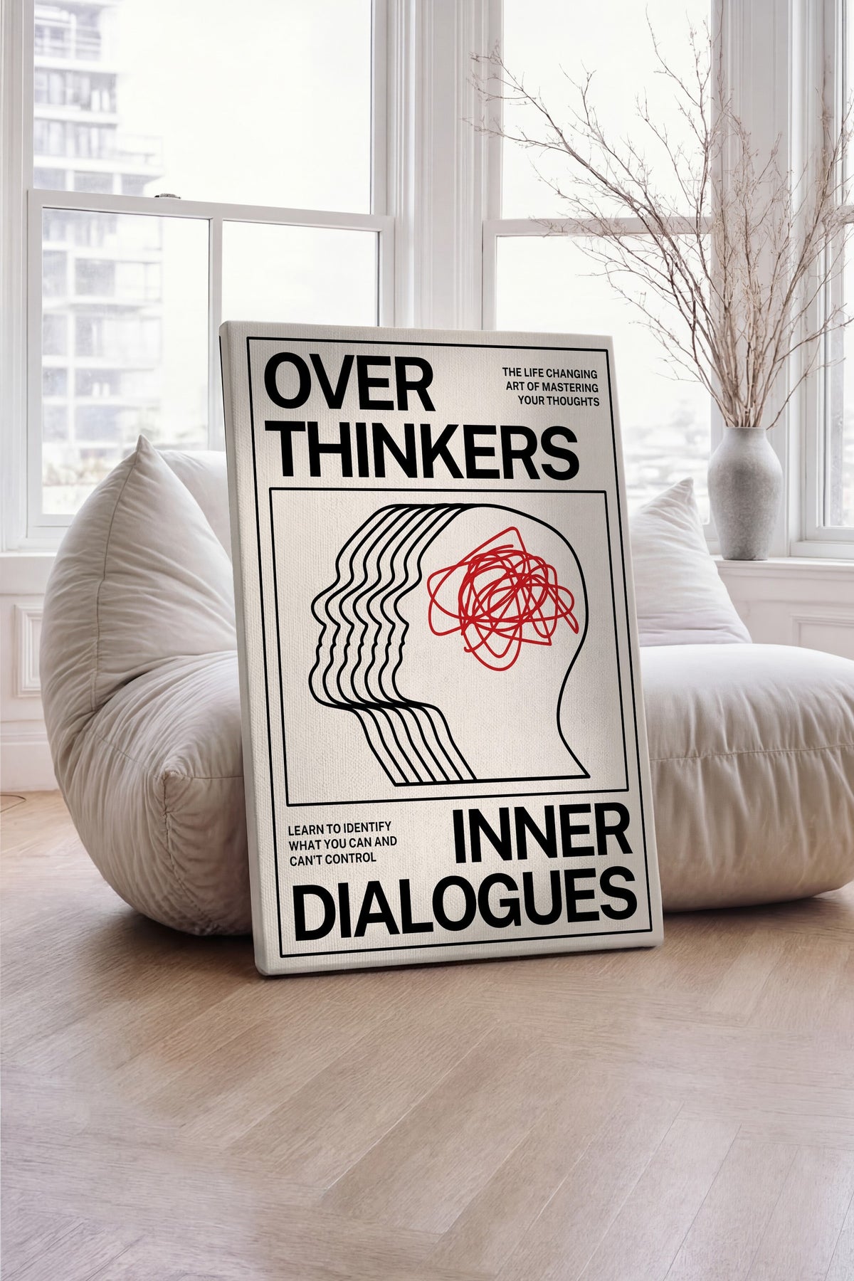 OVER THINKERS INNER DIALOGUES Kanvas Tablo — NO:180275