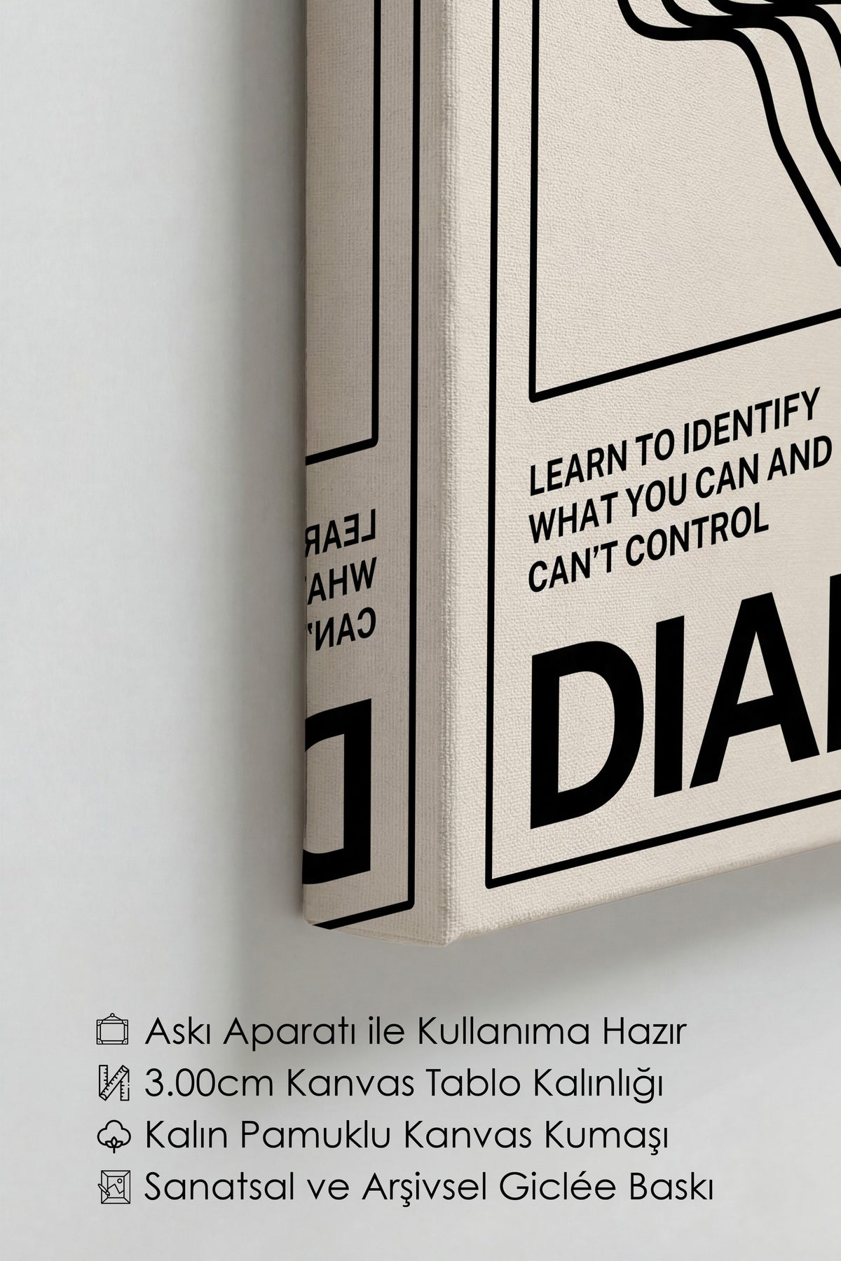 OVER THINKERS INNER DIALOGUES Kanvas Tablo — NO:180275