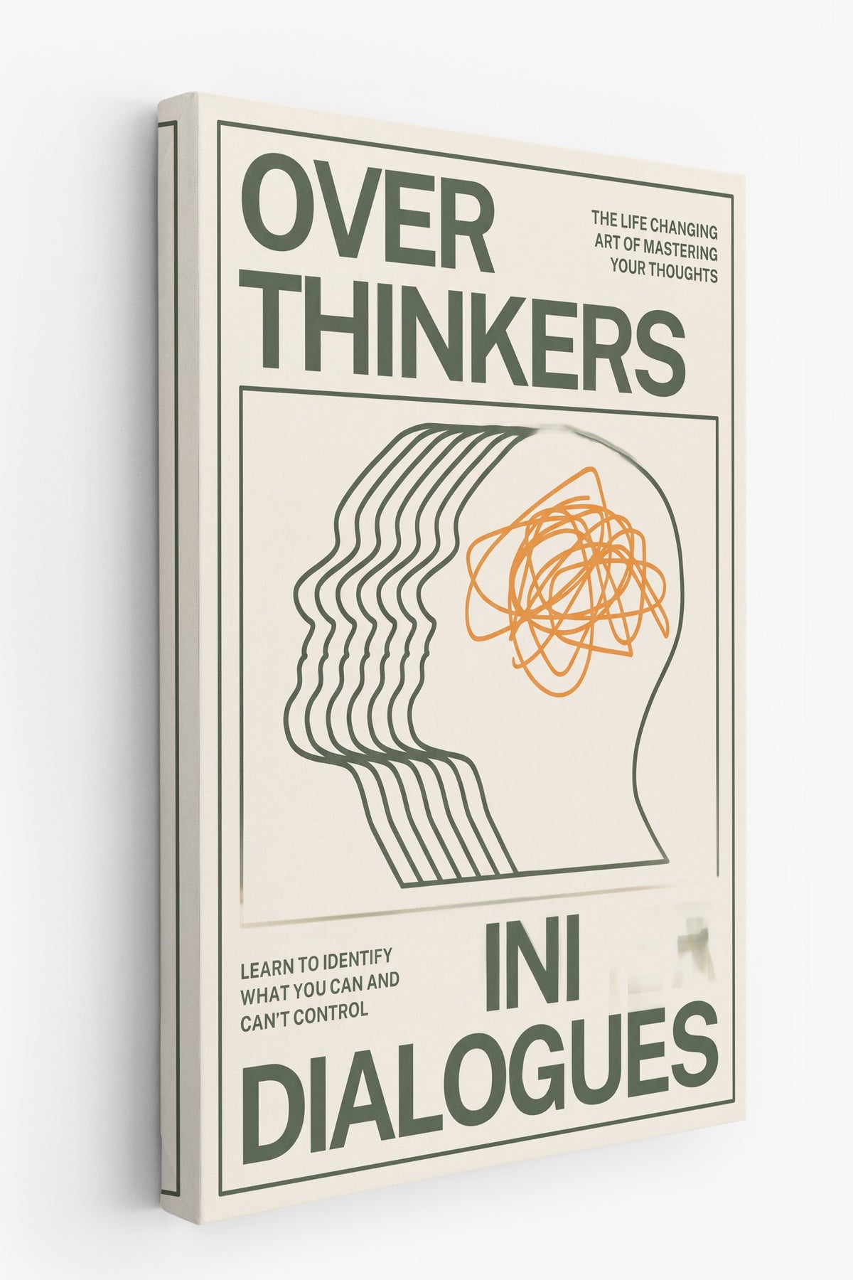 OVER THINKERS Kanvas Tablo