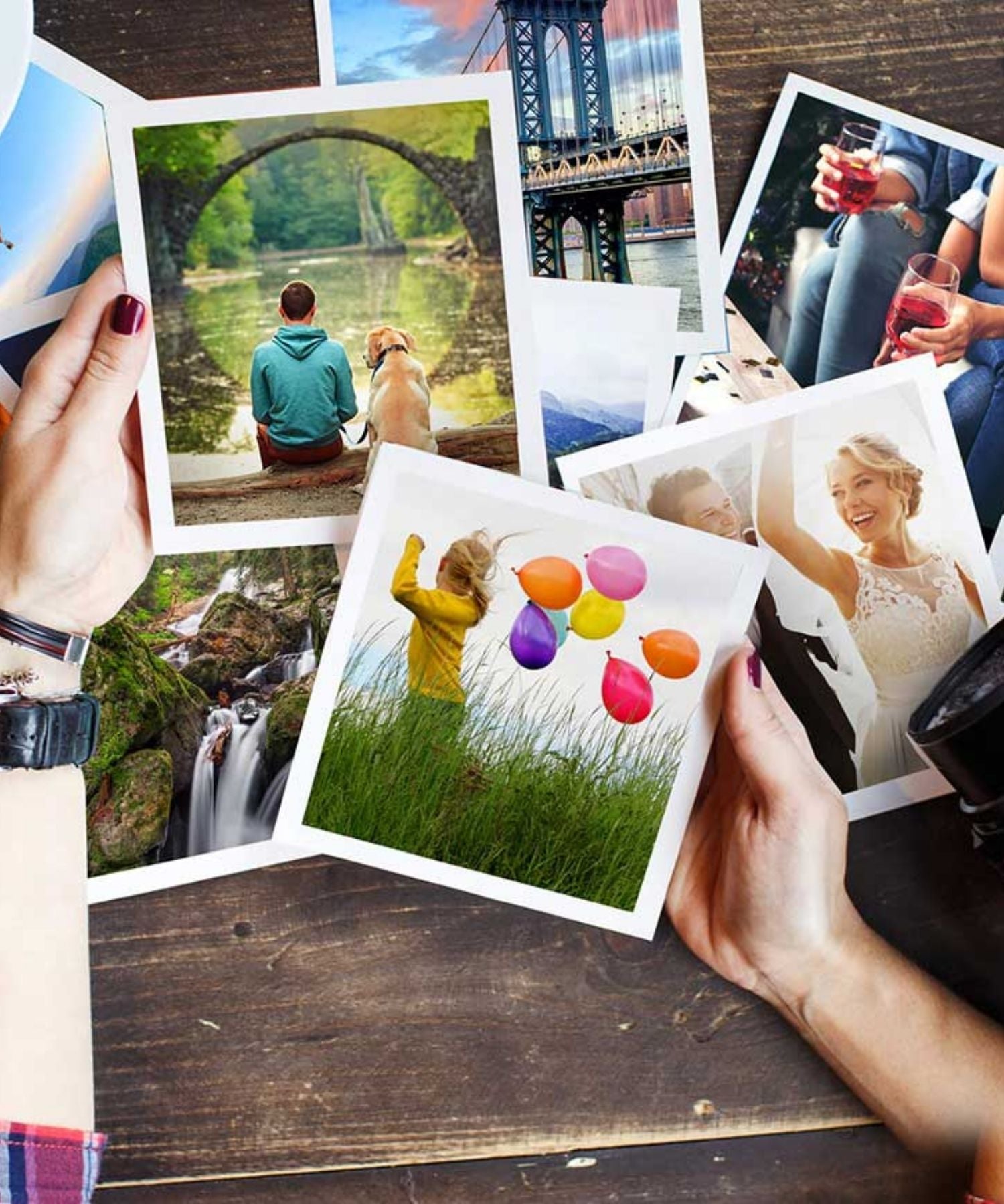 Instagram Fotoğraf Kolaj Seti - Kare Fotoğraf Baskısı