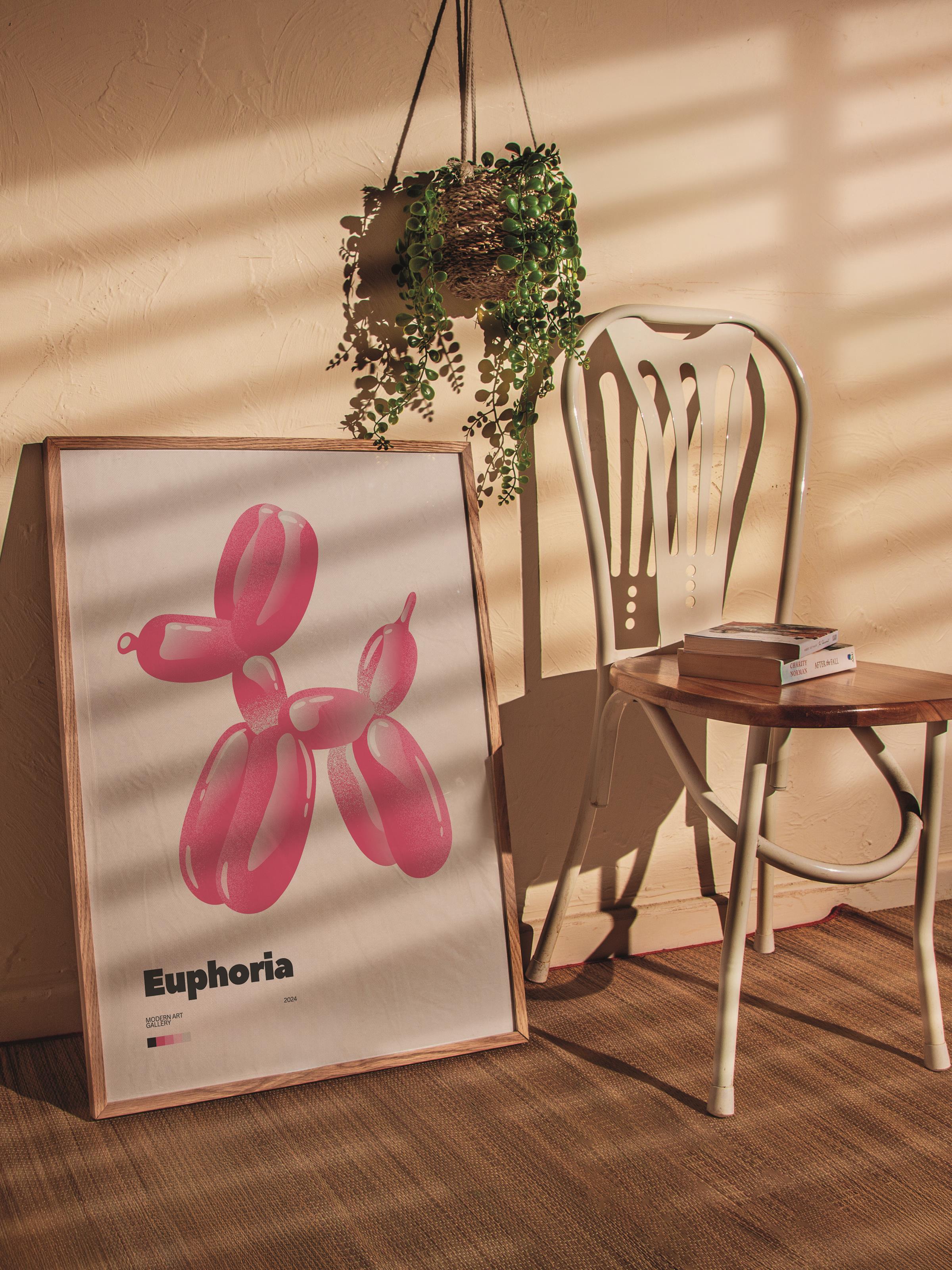 Soft Pembe Tablo Seti, 3 Adet Ahşap Çerçeve ve Poster - Yatak Odası, Mutfak, Salon Duvar Dekoru