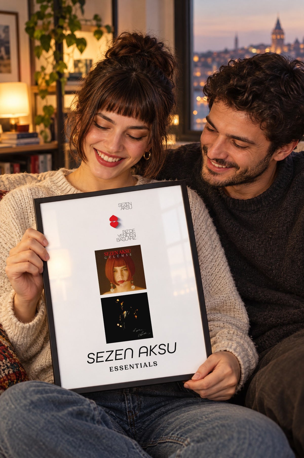Beyaz Sanatçı Albümleri Tablosu – yaşam, Siyah çerçeve