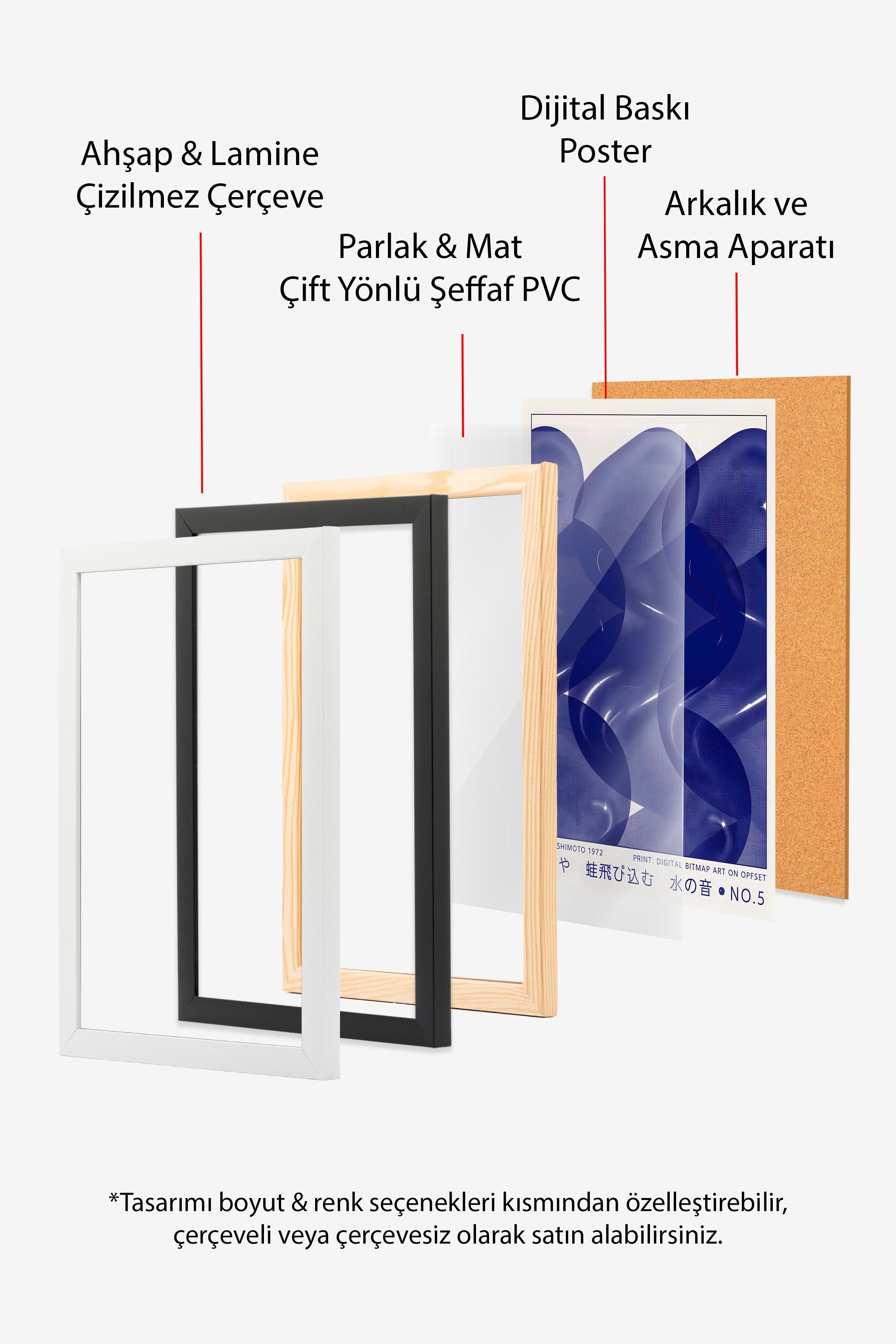 Ahşap Çerçeveli Tablo, Aiko Yoshimot - 2, Comfort Serisi Poster ve Ahşap Tablo, NO:108973