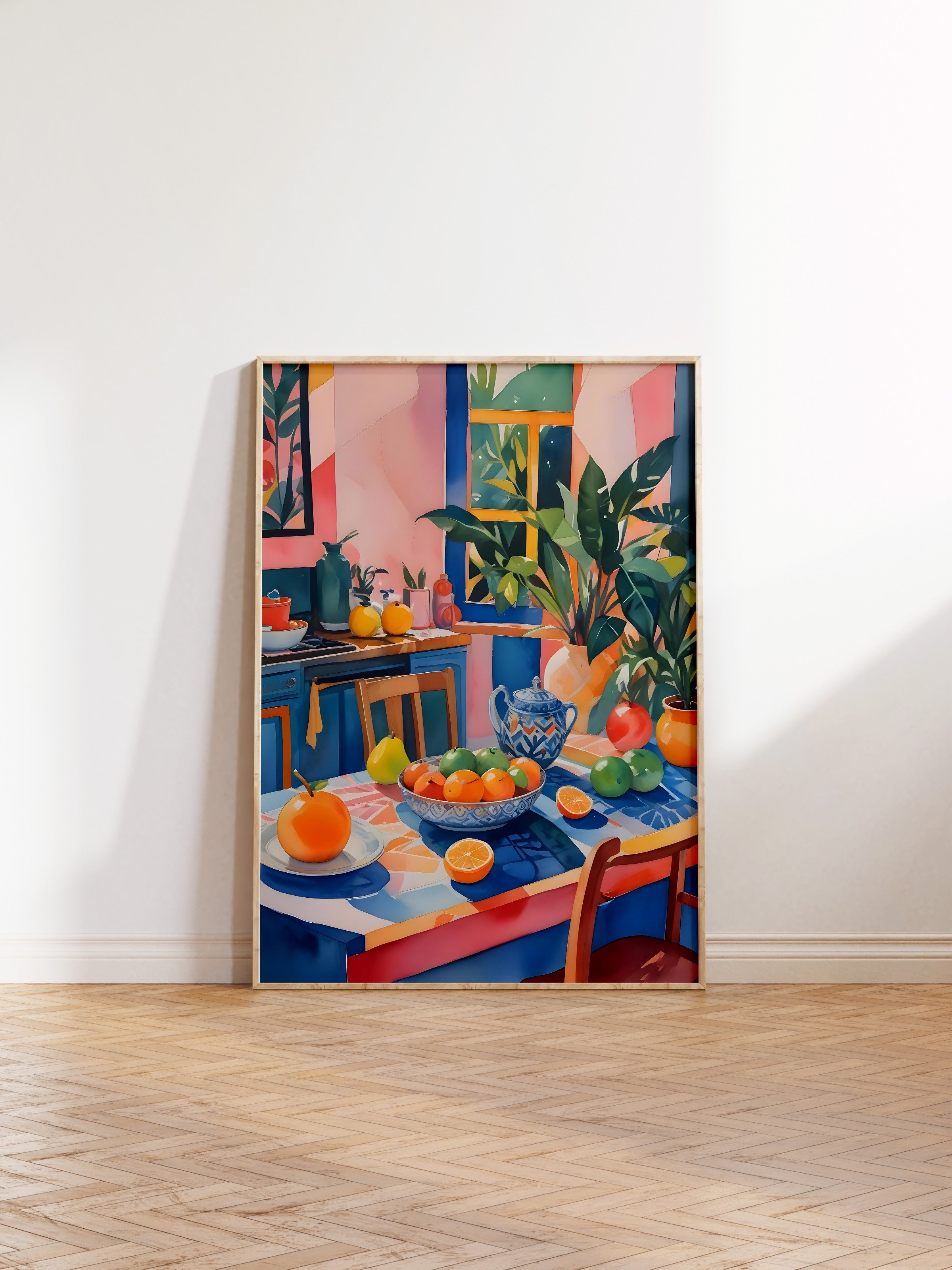 Ahşap Çerçeveli Tablo, Kitsch Aesthetic, Comfort Serisi Poster ve Ahşap Tablo, NO:108962