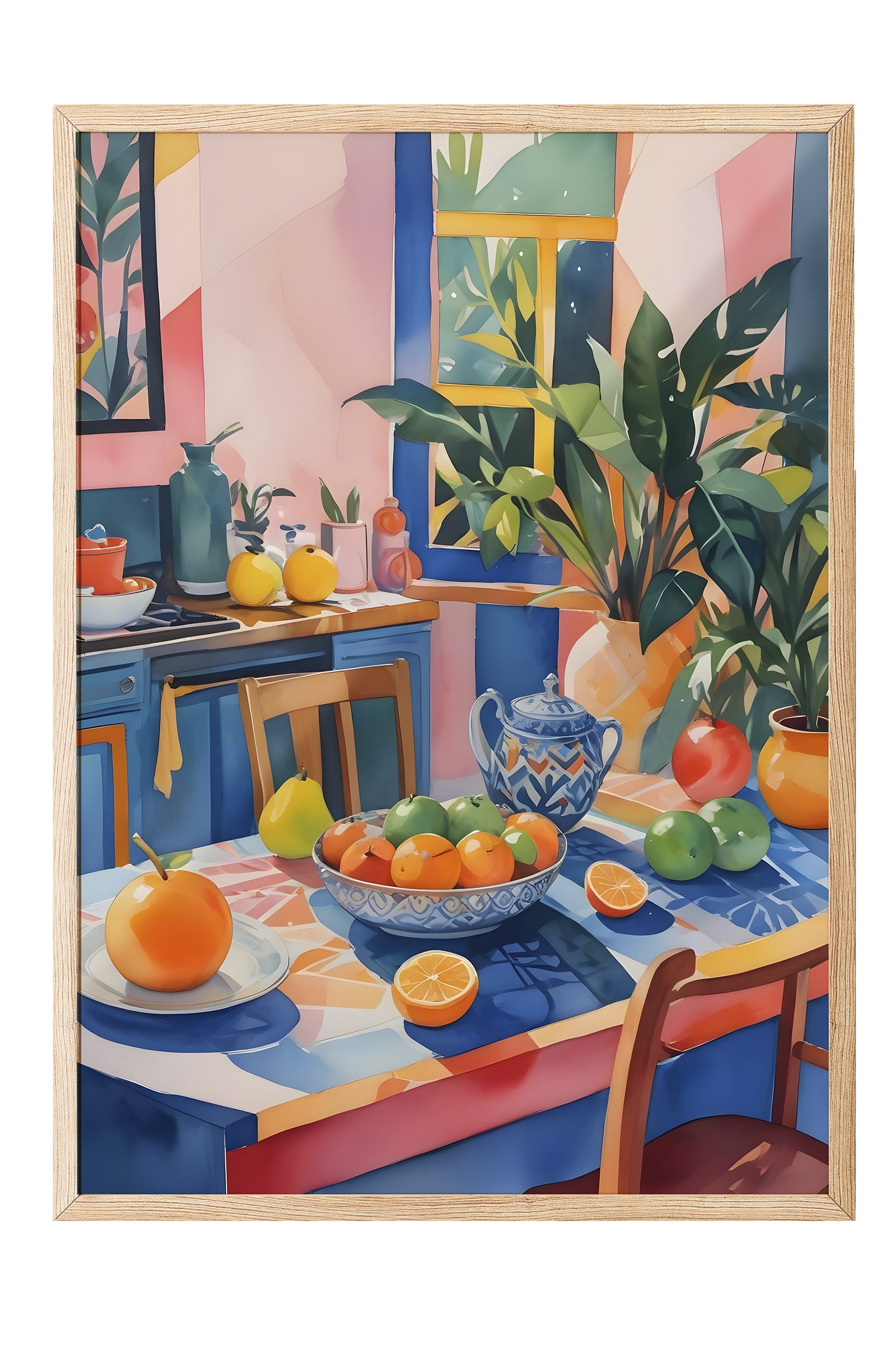 Ahşap Çerçeveli Tablo, Kitsch Aesthetic, Comfort Serisi Poster ve Ahşap Tablo, NO:108962