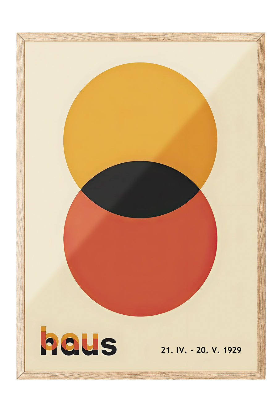 haus Poster – Ahşap Çerçeveli Tablo