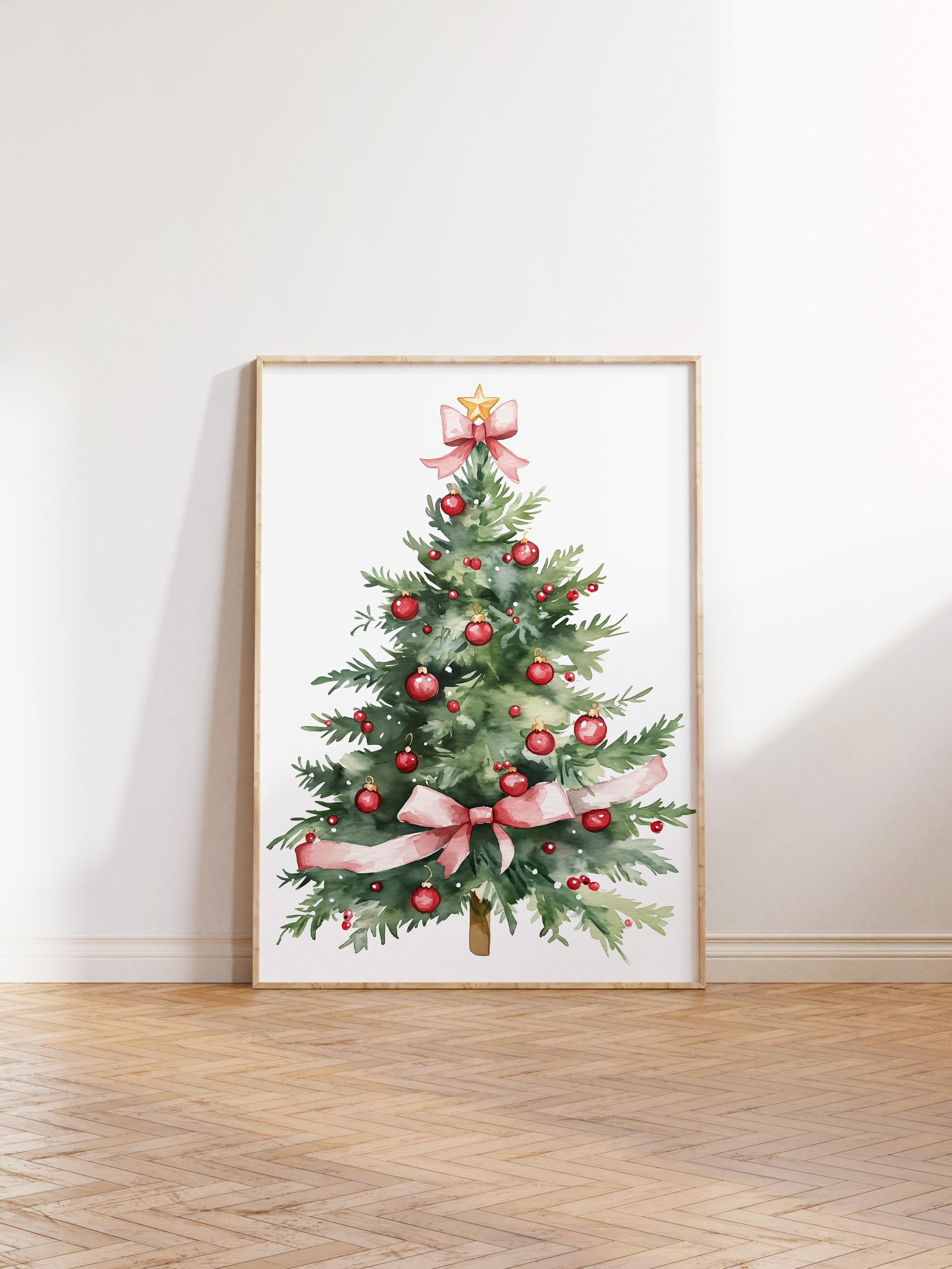 Ahşap Çerçeveli Tablo, Poster ve Çerçeve Seti, Yılbaşı Comfort Serisi NO:108743