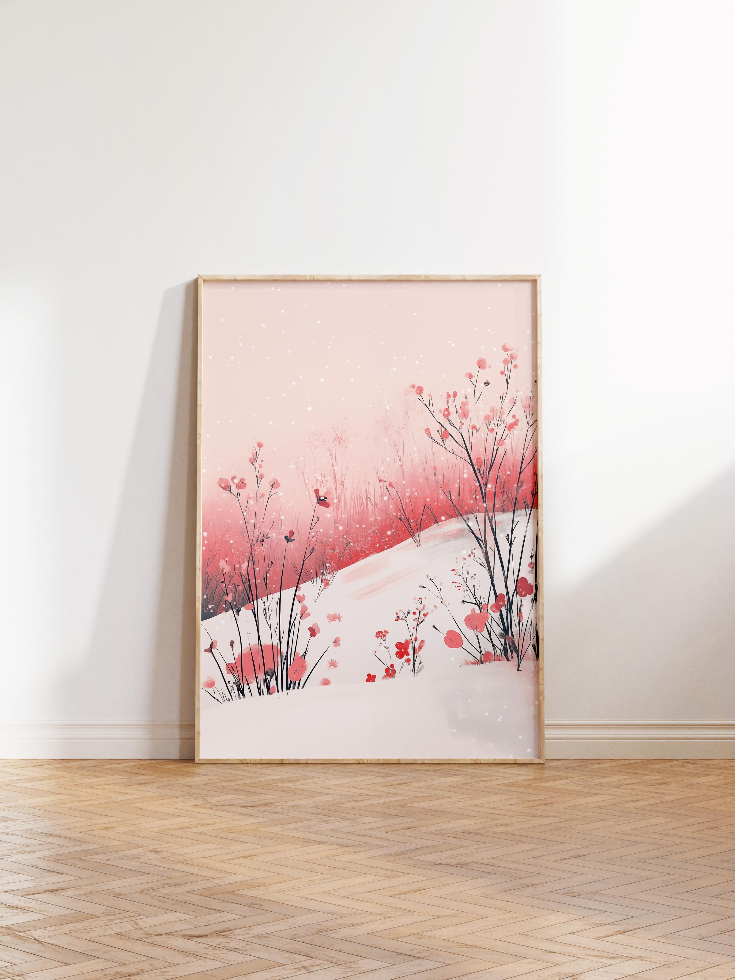 Ahşap Çerçeveli Tablo, Poster ve Çerçeve Seti, Yılbaşı Comfort Serisi NO:108783