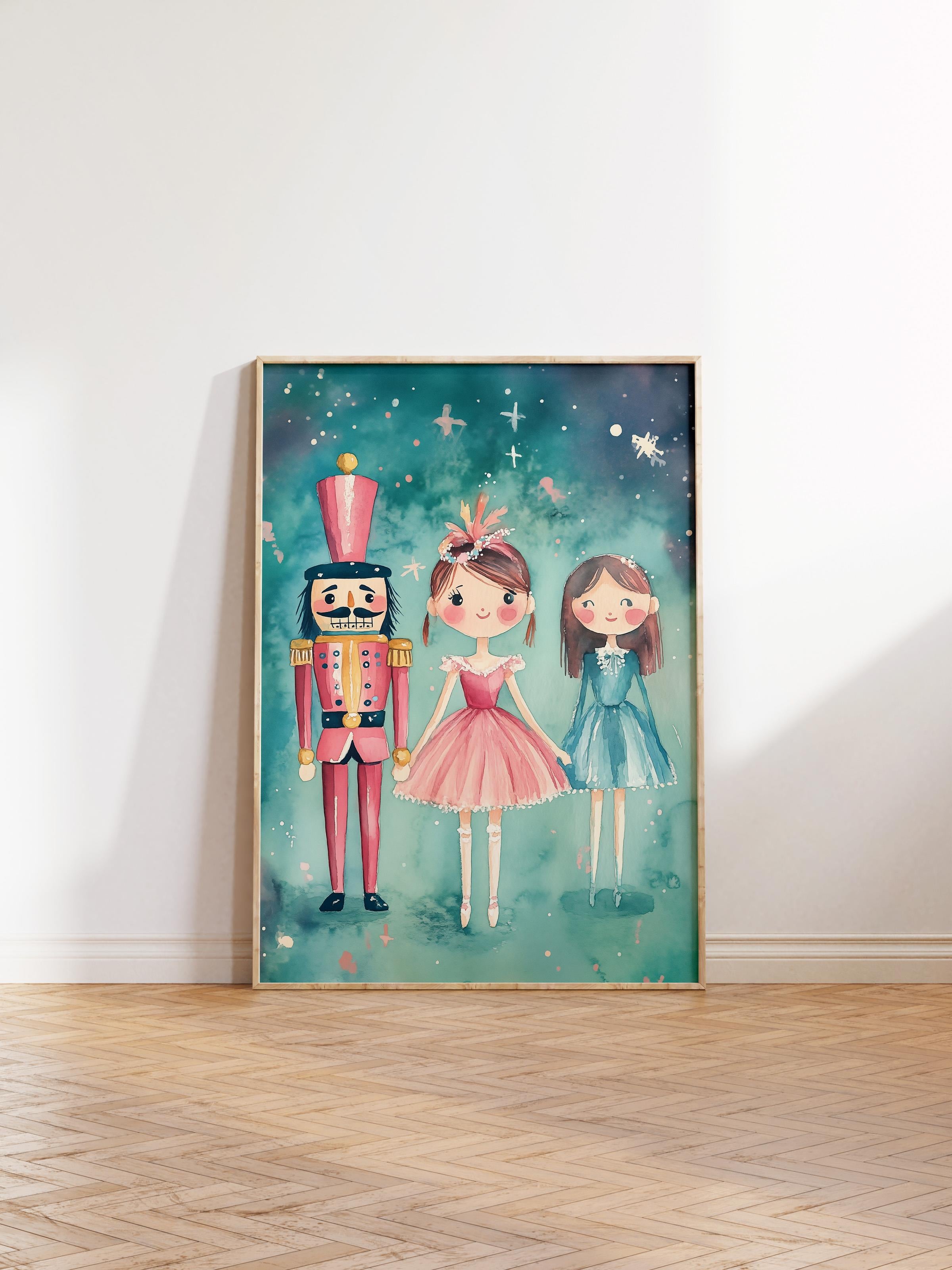 Ahşap Çerçeveli Tablo, Poster ve Çerçeve Seti, Yılbaşı Comfort Serisi NO:108796