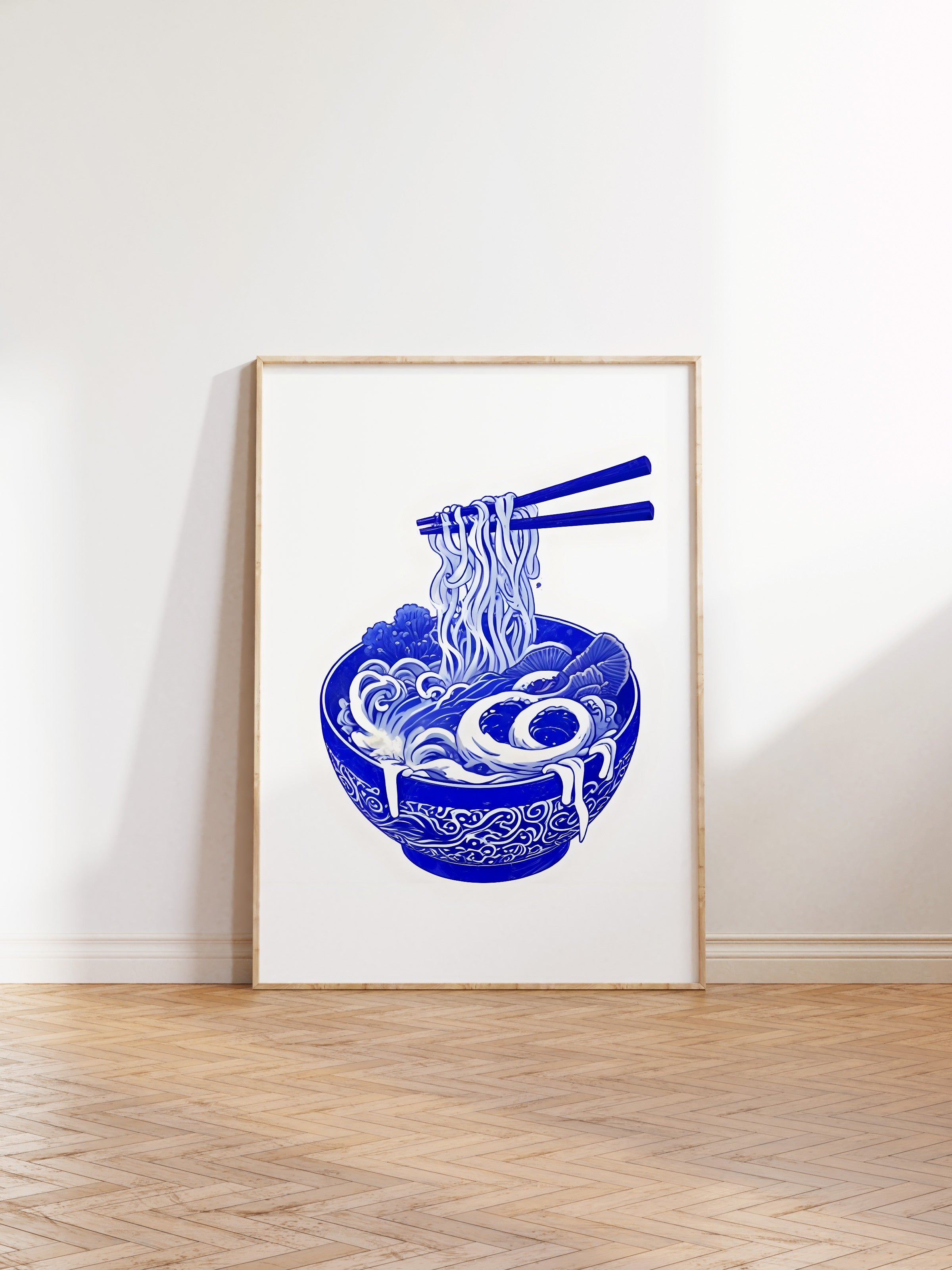 Ahşap Çerçeveli Tablo, Rāmen, Comfort Serisi Mutfak Ahşap Tablo, NO:109121