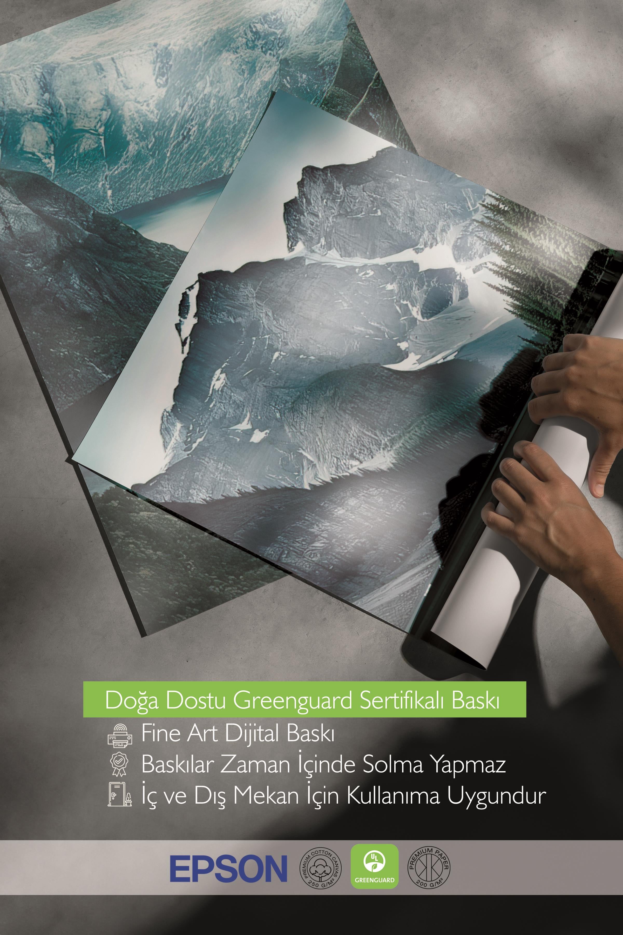 Ahşap Çerçeveli Tablo Seti, Göl Kenarı Duvar Tablosu, 3 Adet Poster Seti, No:300711