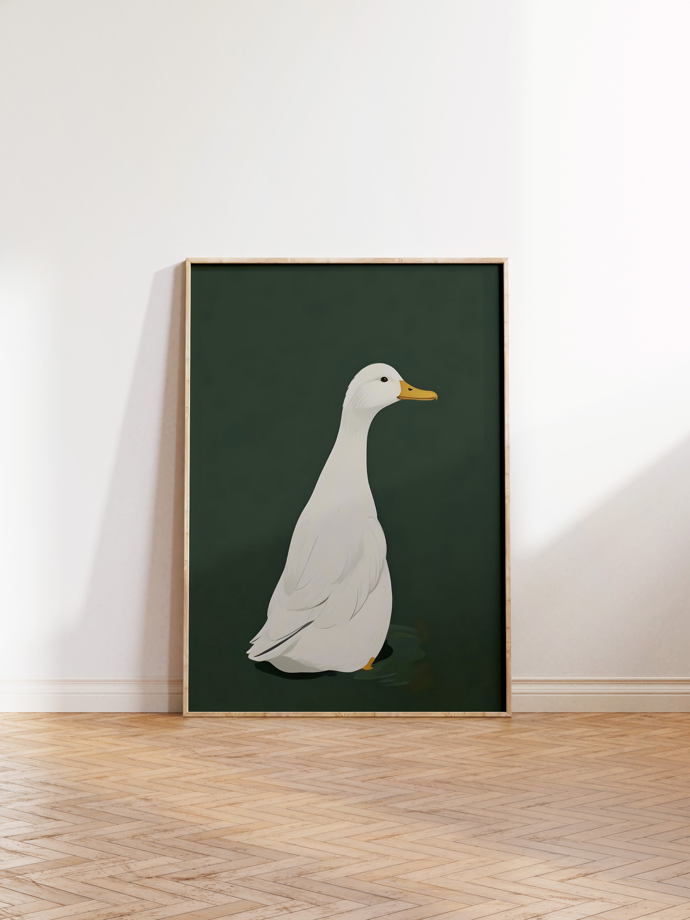 Ahşap Çerçeveli Tablo, Silly Goose , Comfort Serisi Poster ve Ahşap Tablo, NO:108947
