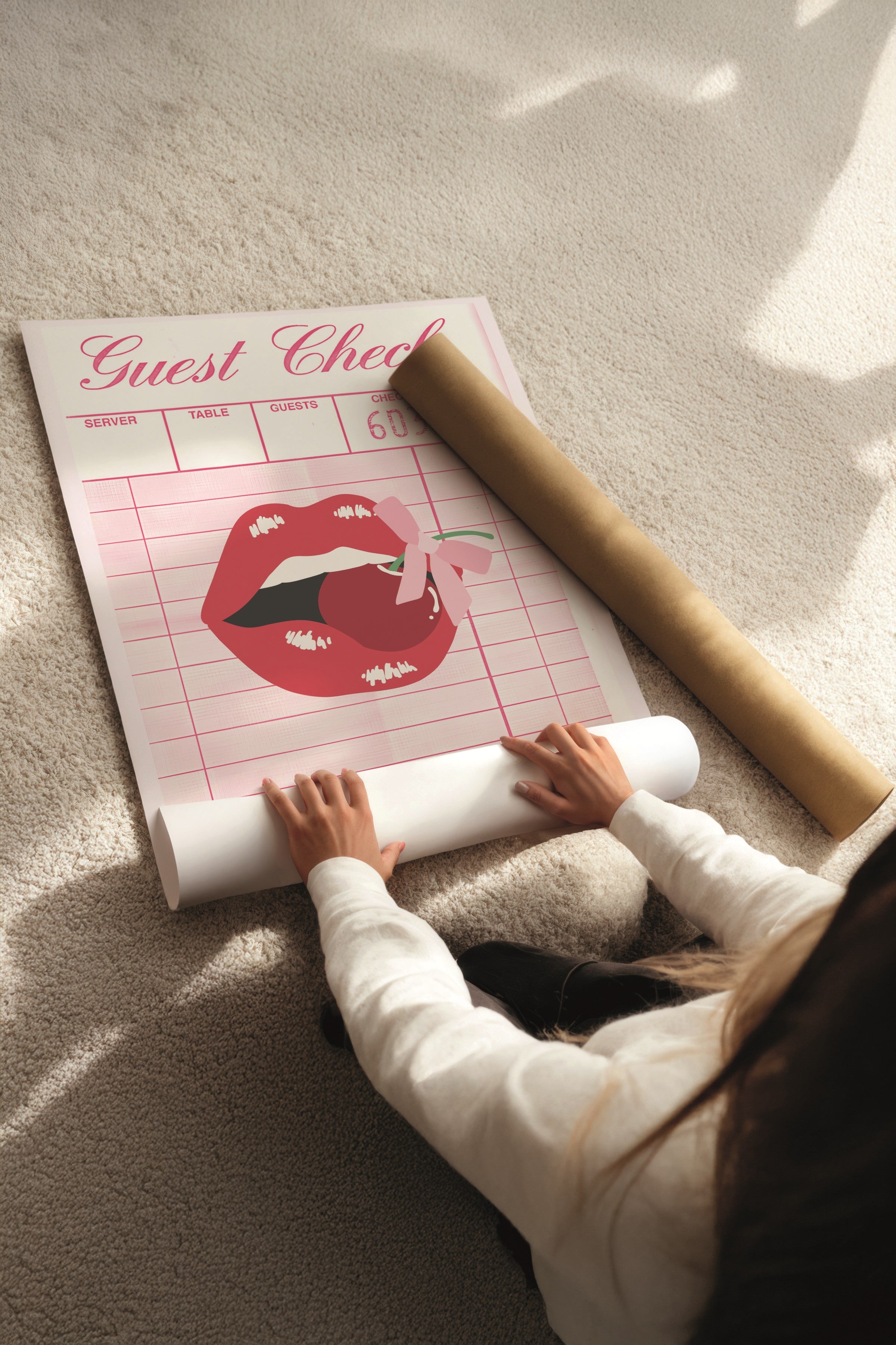 Ahşap Tablo Seti, 3 Adet Ahşap Çerçeveli Poster Preppy Model No:300821, Duvar Dekoru
