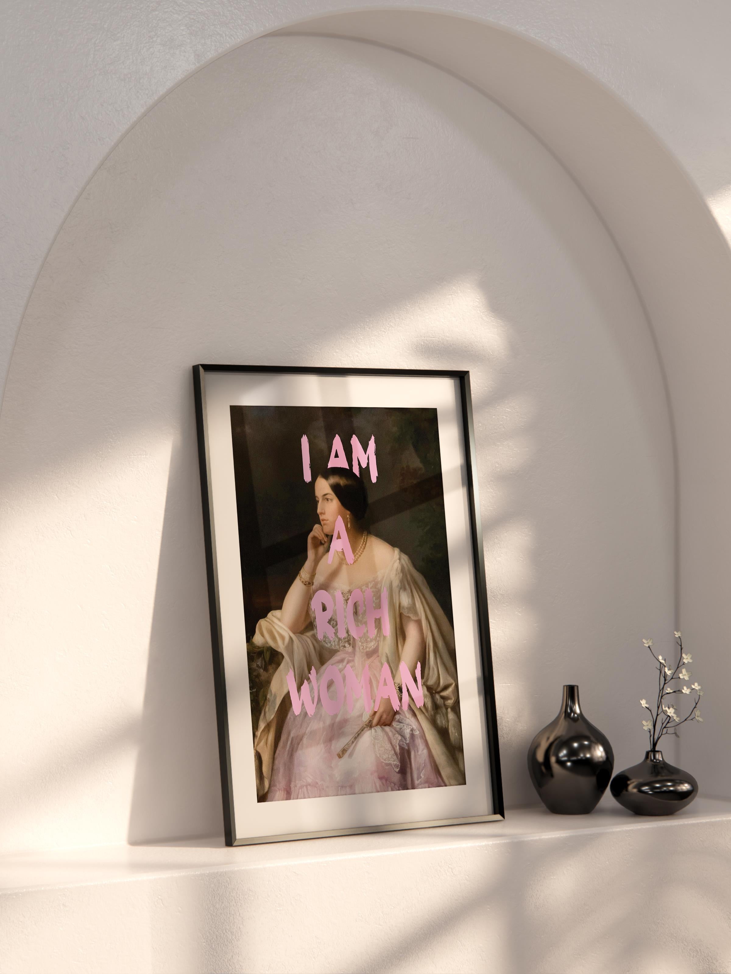 Alternatif Sanat Çerçevesiz Poster, Duvar Dekoru, Çerçevesiz Duvar Tablosu - Arşivsel Kalın Kağıt