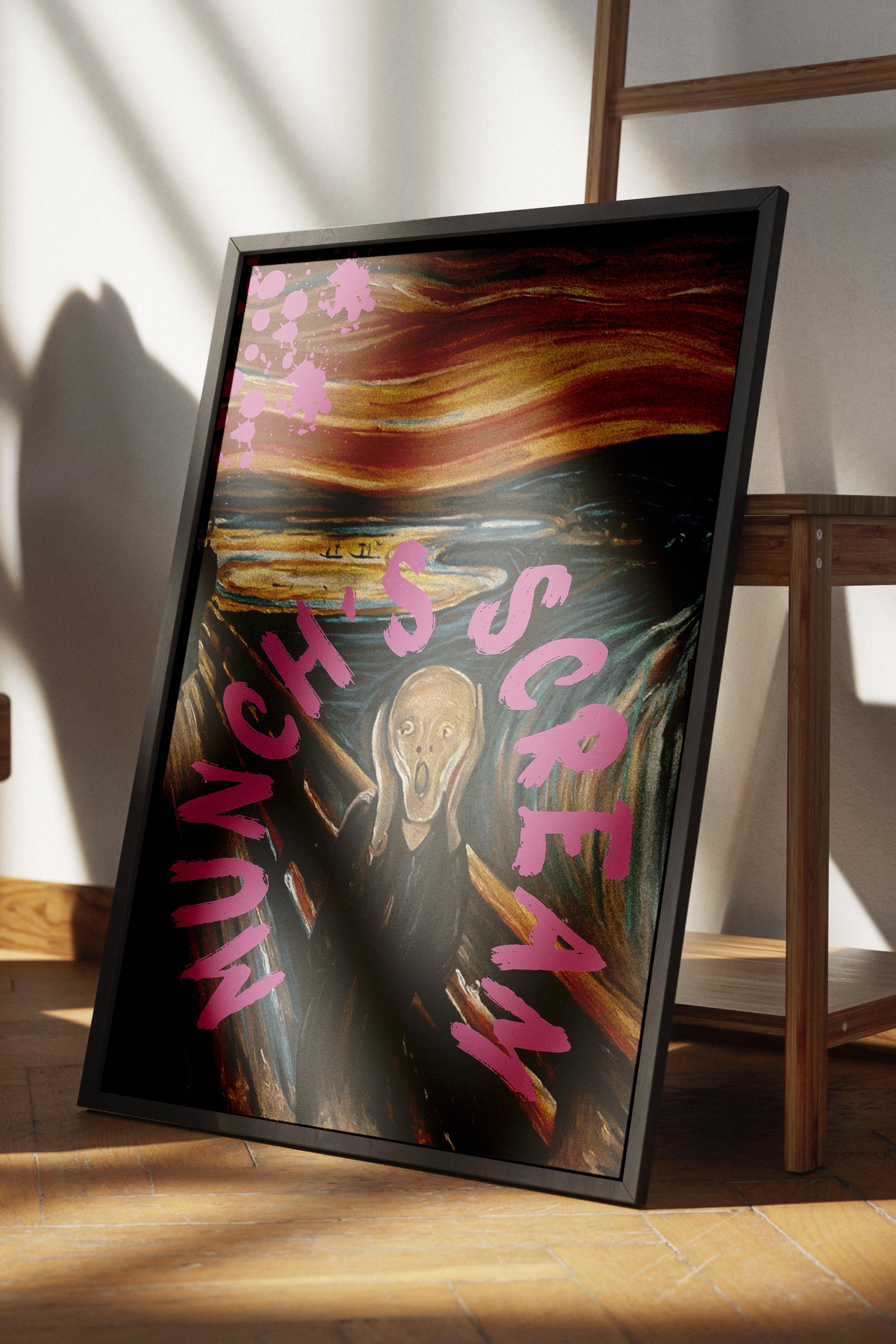 Alternatif Sanat Çerçevesiz Poster, Duvar Dekoru, Çerçevesiz Duvar Tablosu - Arşivsel Kalın Kağıt