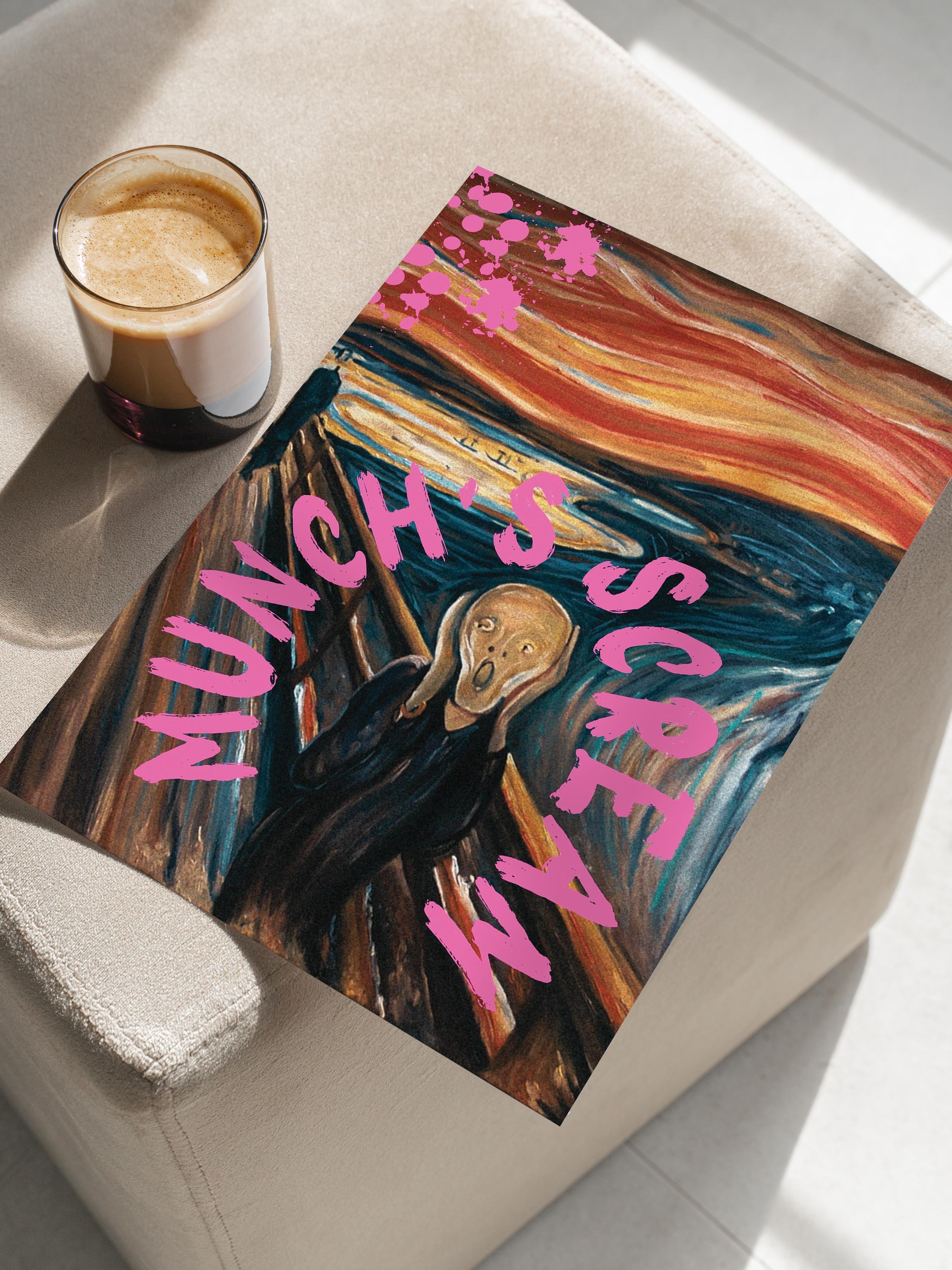 Alternatif Sanat Çerçevesiz Poster, Duvar Dekoru, Çerçevesiz Duvar Tablosu - Arşivsel Kalın Kağıt