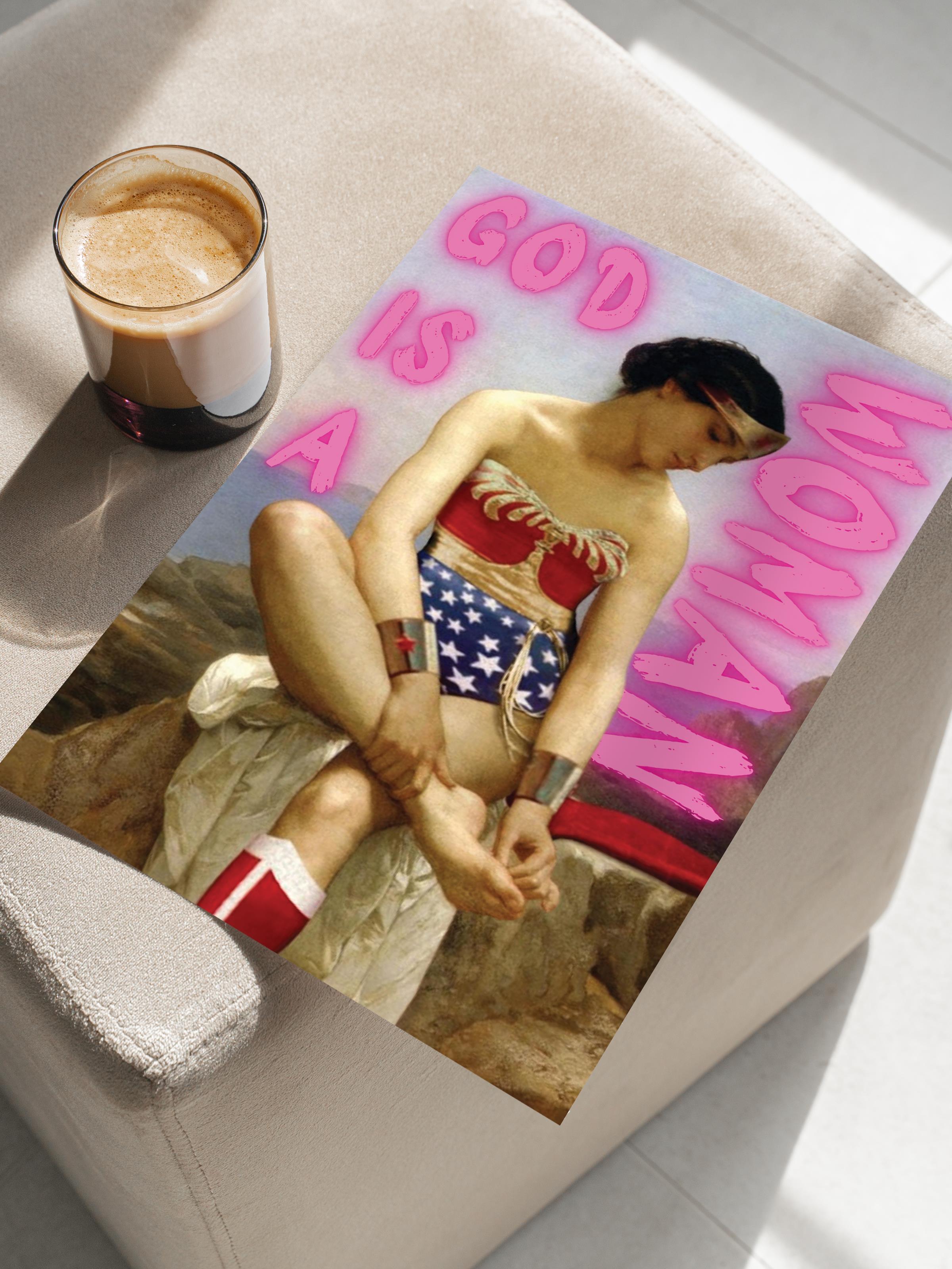 Alternatif Sanat Çerçevesiz Poster, Duvar Dekoru, Çerçevesiz Duvar Tablosu - Arşivsel Kalın Kağıt