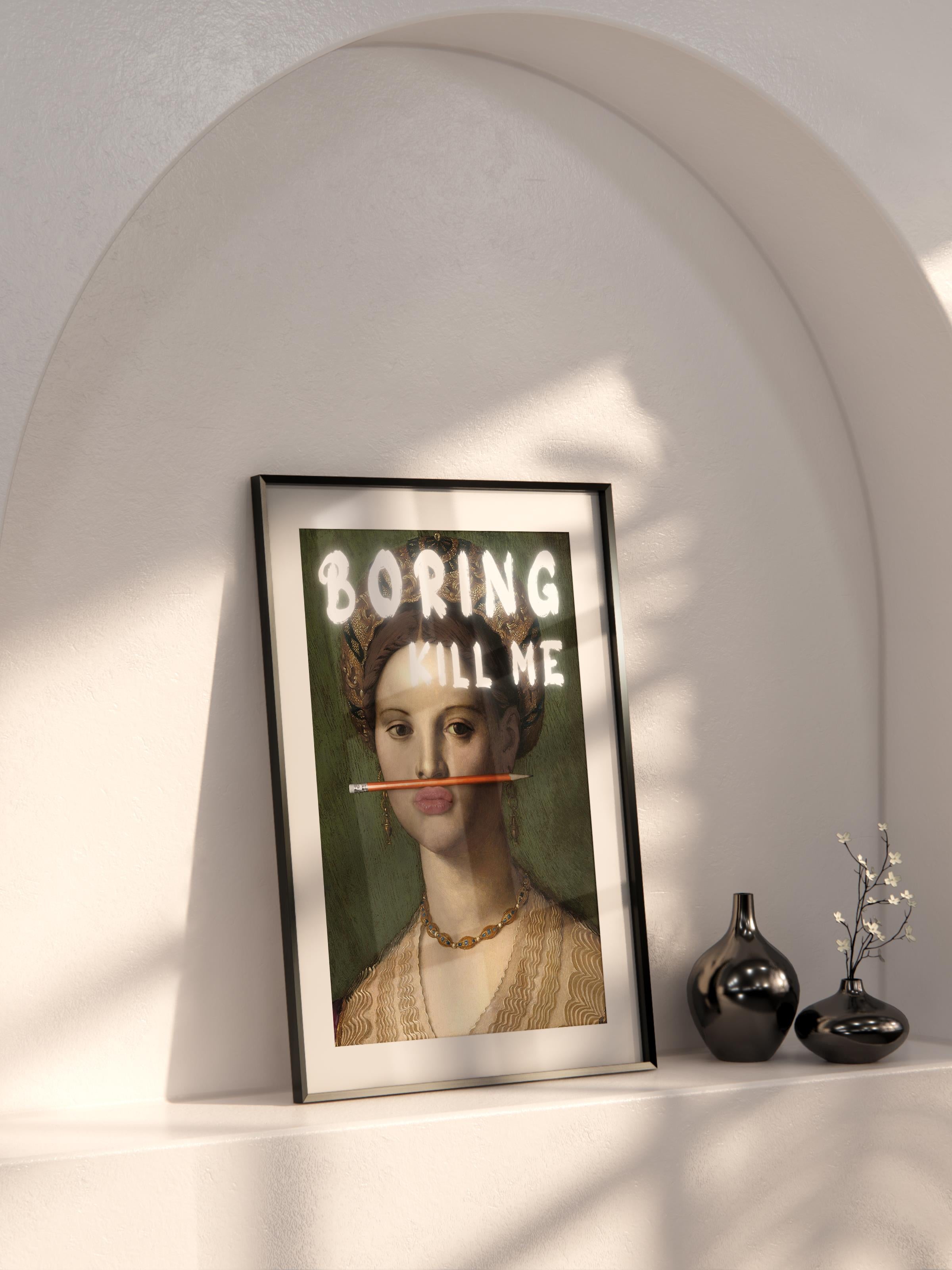 Alternatif Sanat Çerçevesiz Poster, Duvar Dekoru, Çerçevesiz Duvar Tablosu - Arşivsel Kalın Kağıt