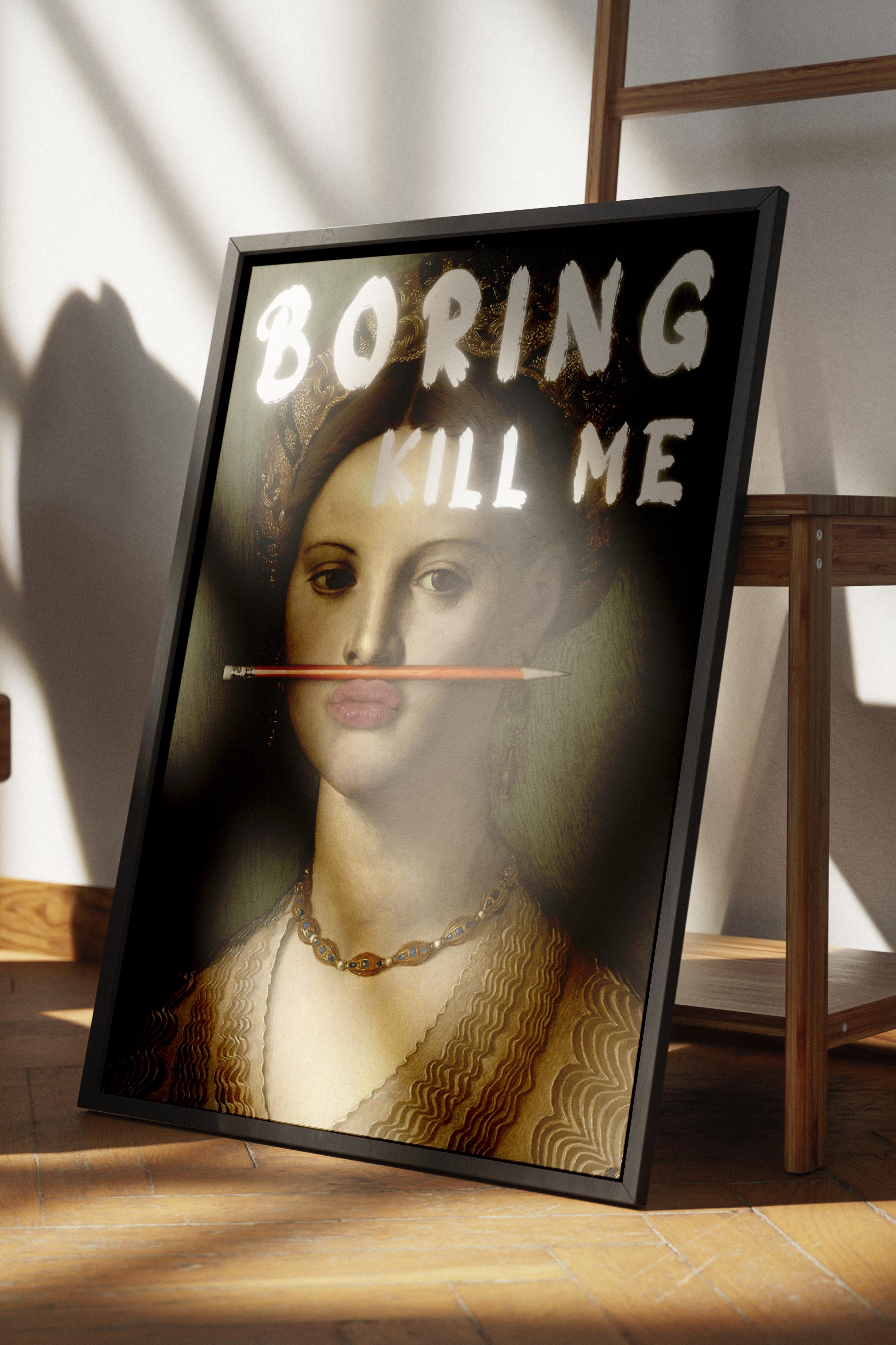 Alternatif Sanat Çerçevesiz Poster, Duvar Dekoru, Çerçevesiz Duvar Tablosu - Arşivsel Kalın Kağıt