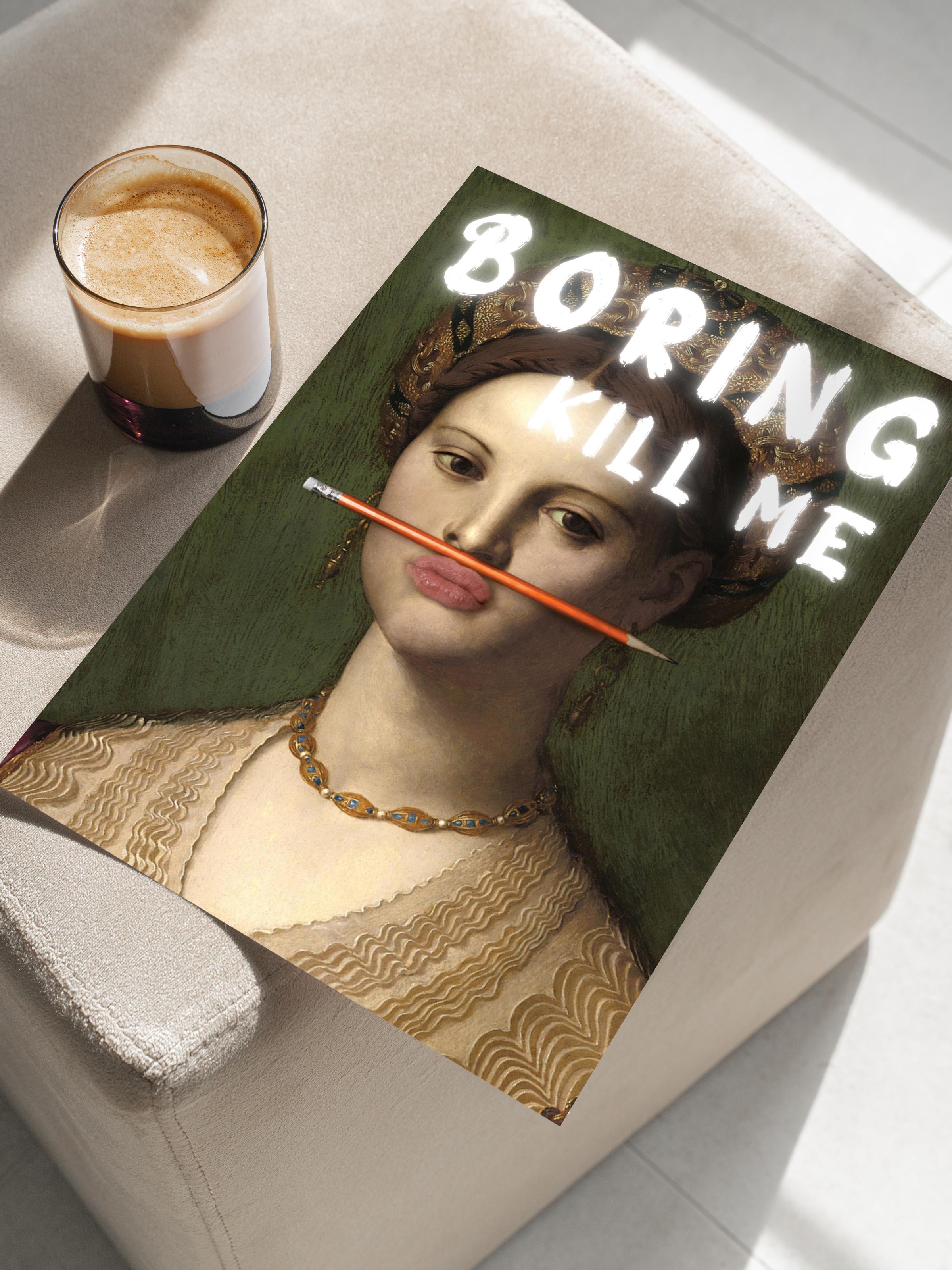 Alternatif Sanat Çerçevesiz Poster, Duvar Dekoru, Çerçevesiz Duvar Tablosu - Arşivsel Kalın Kağıt