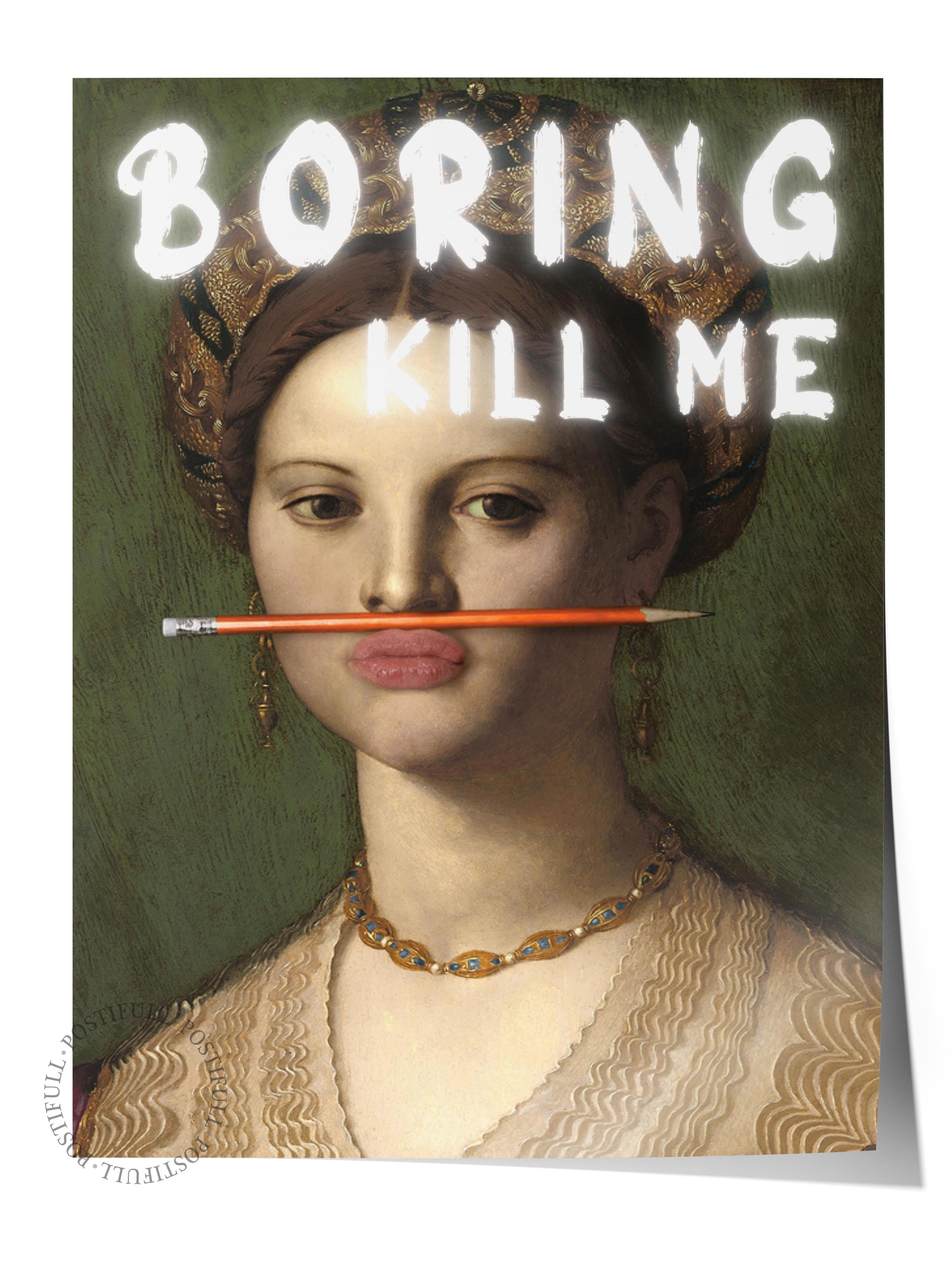 Alternatif Sanat Çerçevesiz Poster, Duvar Dekoru, Çerçevesiz Duvar Tablosu - Arşivsel Kalın Kağıt