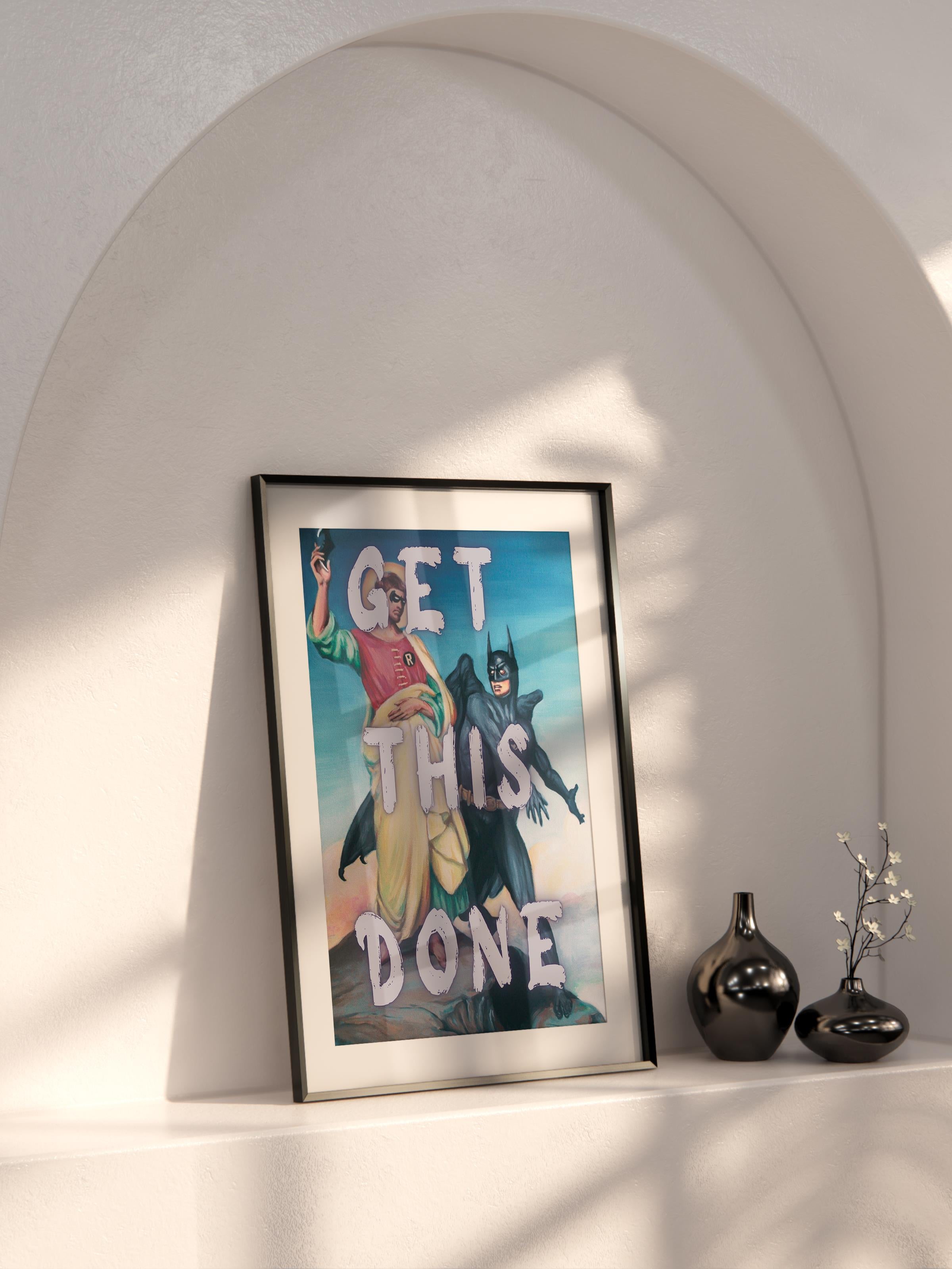 Alternatif Sanat Çerçevesiz Poster, Duvar Dekoru, Çerçevesiz Duvar Tablosu - Arşivsel Kalın Kağıt