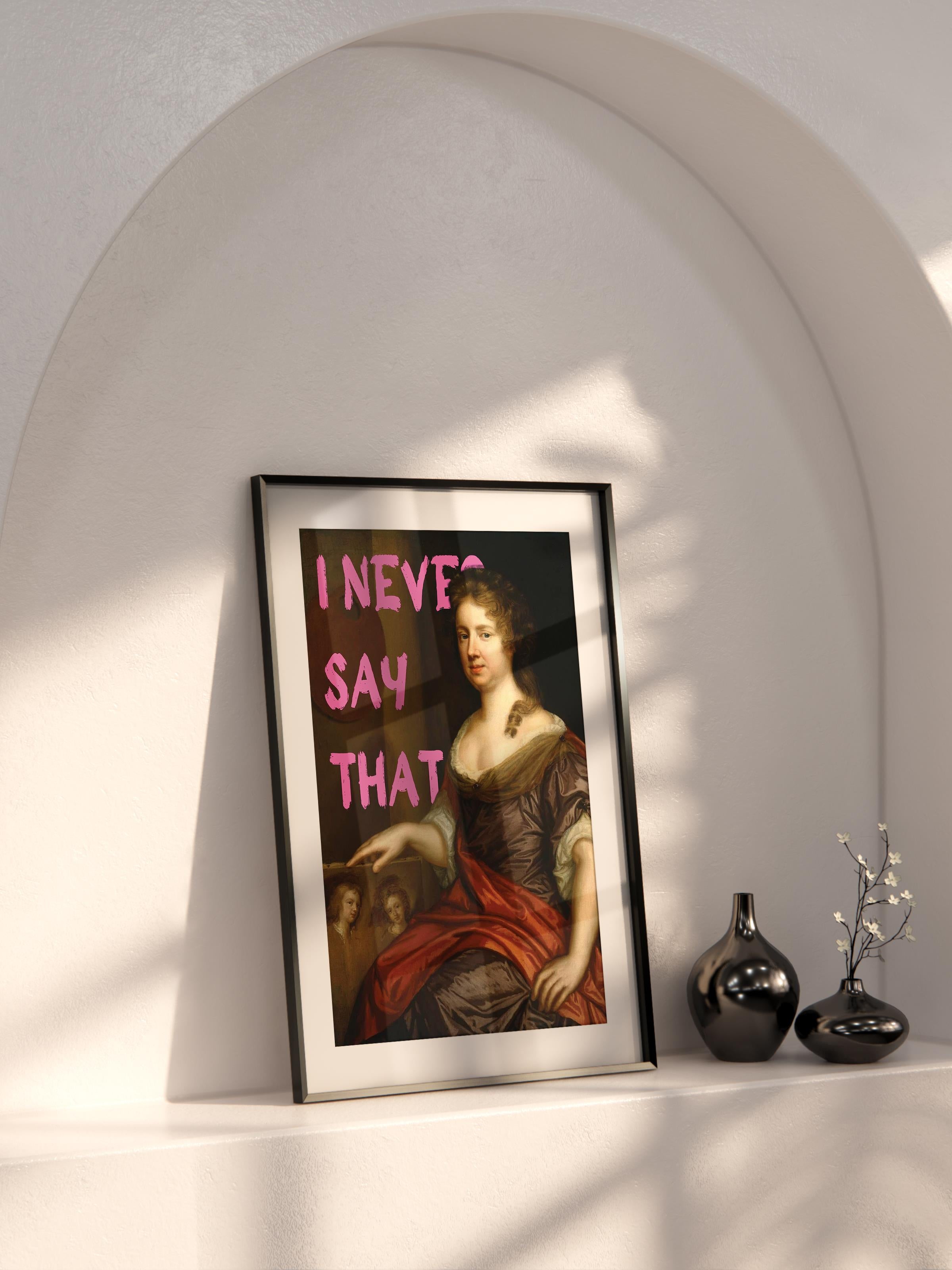 Alternatif Sanat Çerçevesiz Poster, Duvar Dekoru, Çerçevesiz Duvar Tablosu - Arşivsel Kalın Kağıt