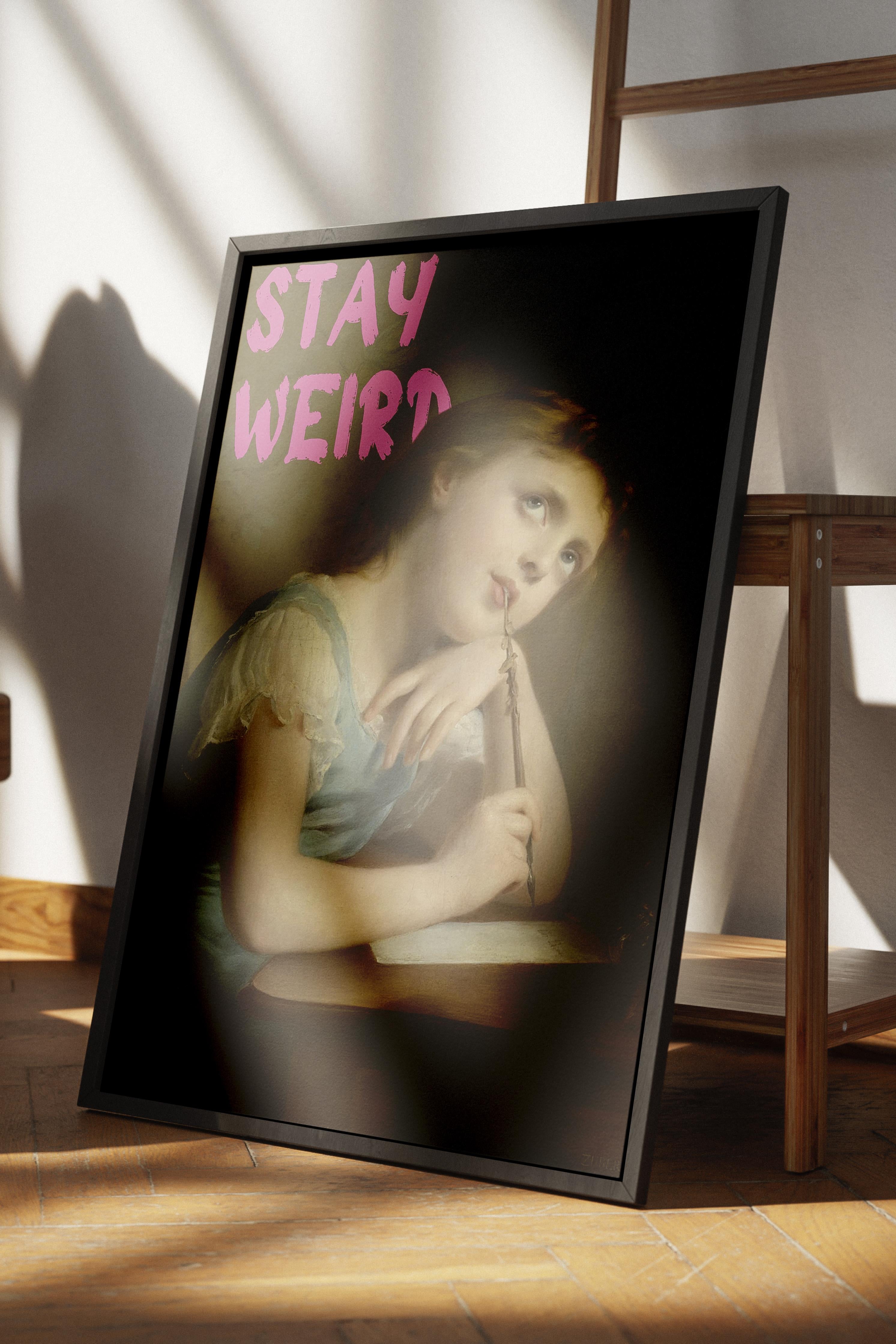 Alternatif Sanat Çerçevesiz Poster, Duvar Dekoru, Çerçevesiz Duvar Tablosu - Arşivsel Kalın Kağıt