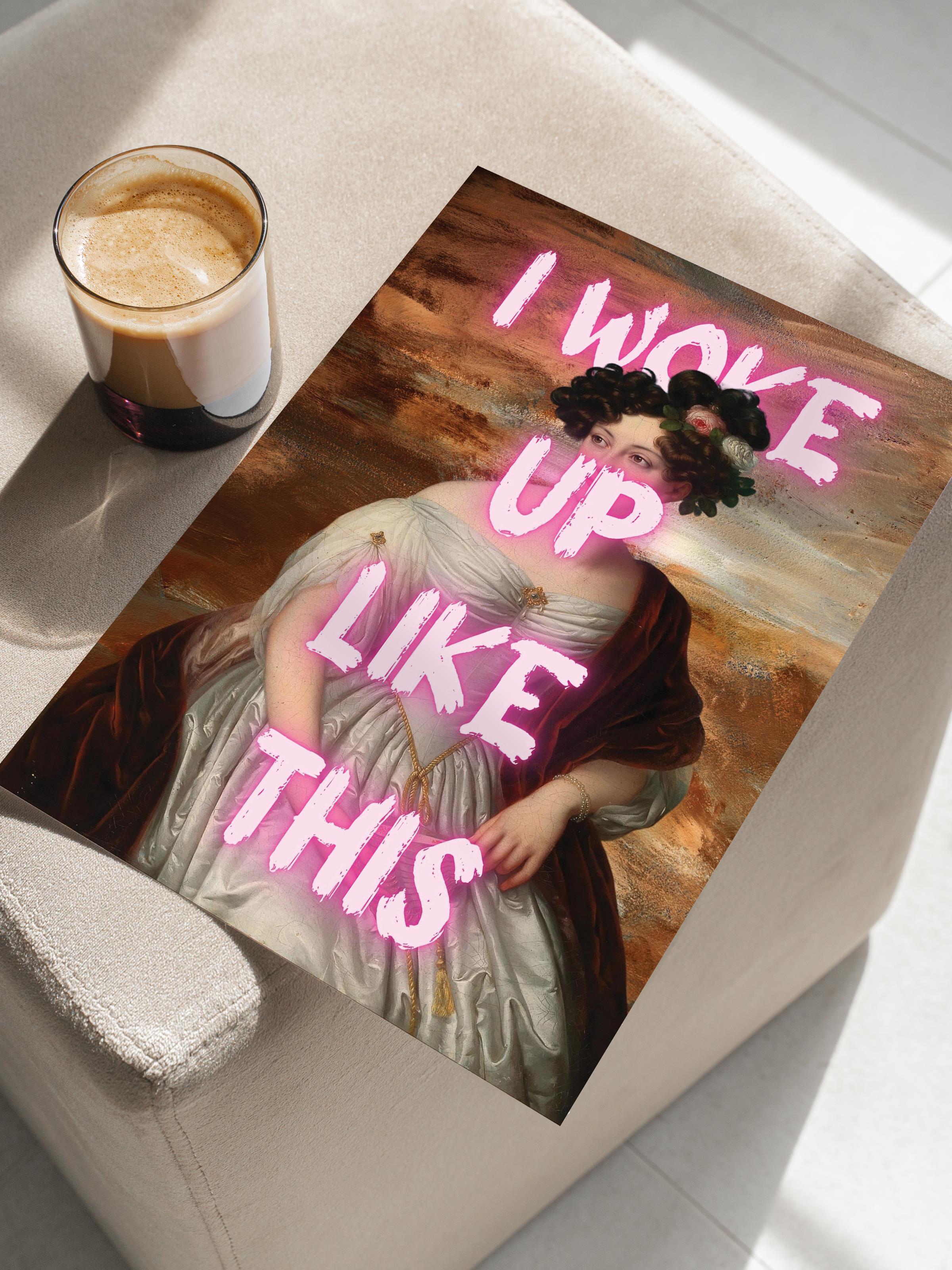 Alternatif Sanat Çerçevesiz Poster, Duvar Dekoru, Çerçevesiz Duvar Tablosu - Arşivsel Kalın Kağıt