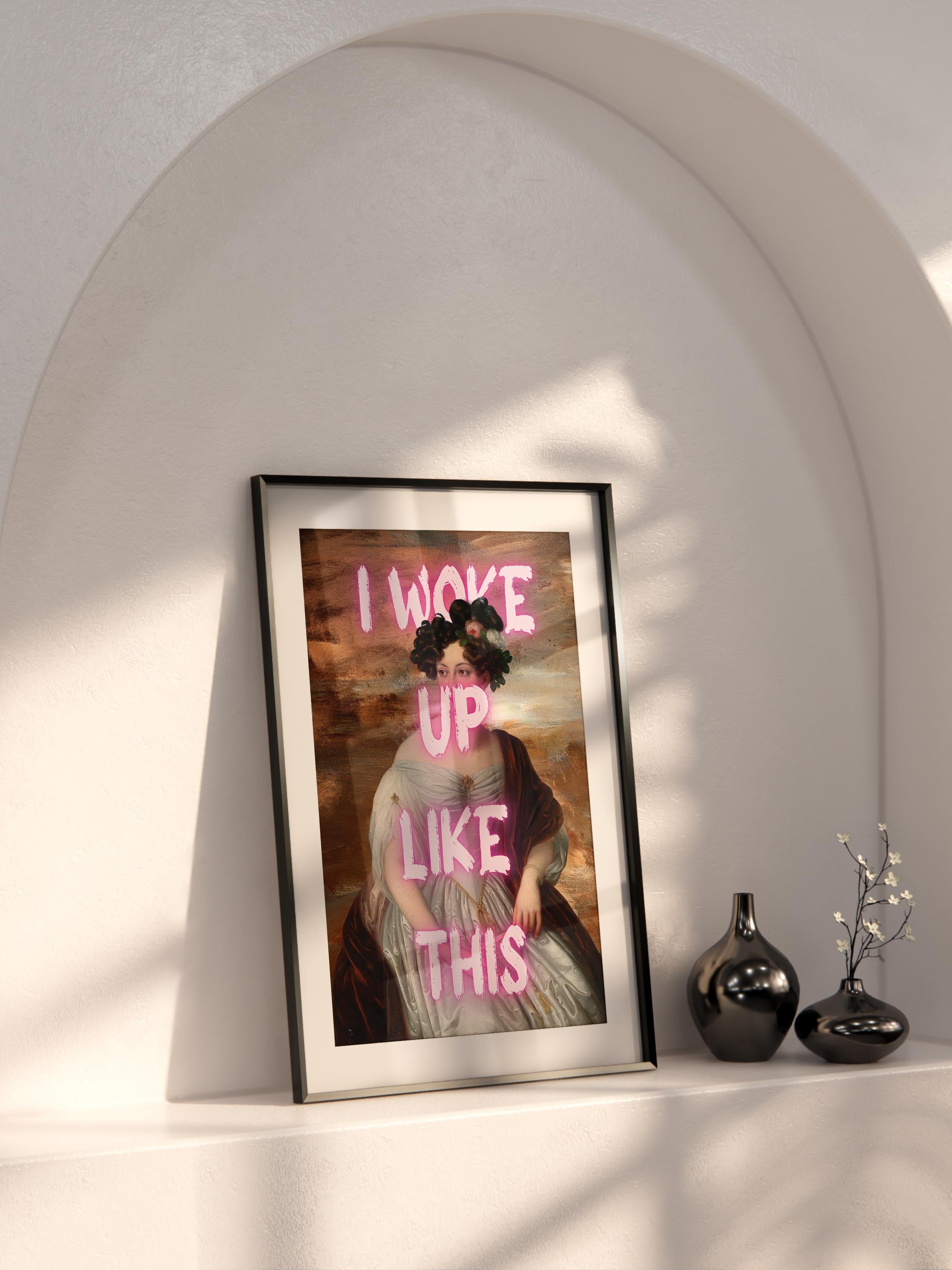 Alternatif Sanat Çerçevesiz Poster, Duvar Dekoru, Çerçevesiz Duvar Tablosu - Arşivsel Kalın Kağıt