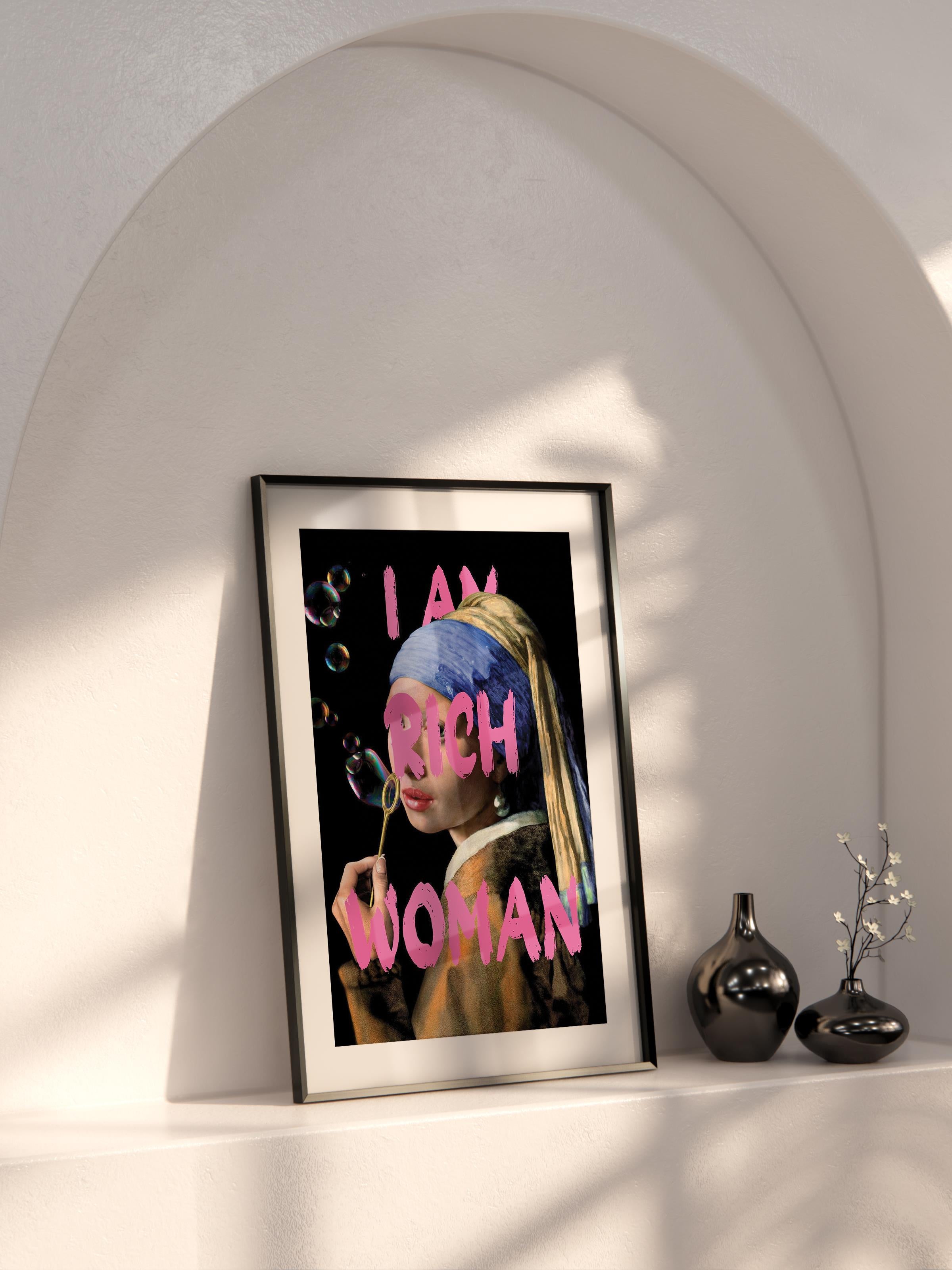 Alternatif Sanat Çerçevesiz Poster, Duvar Dekoru, Çerçevesiz Duvar Tablosu - Arşivsel Kalın Kağıt