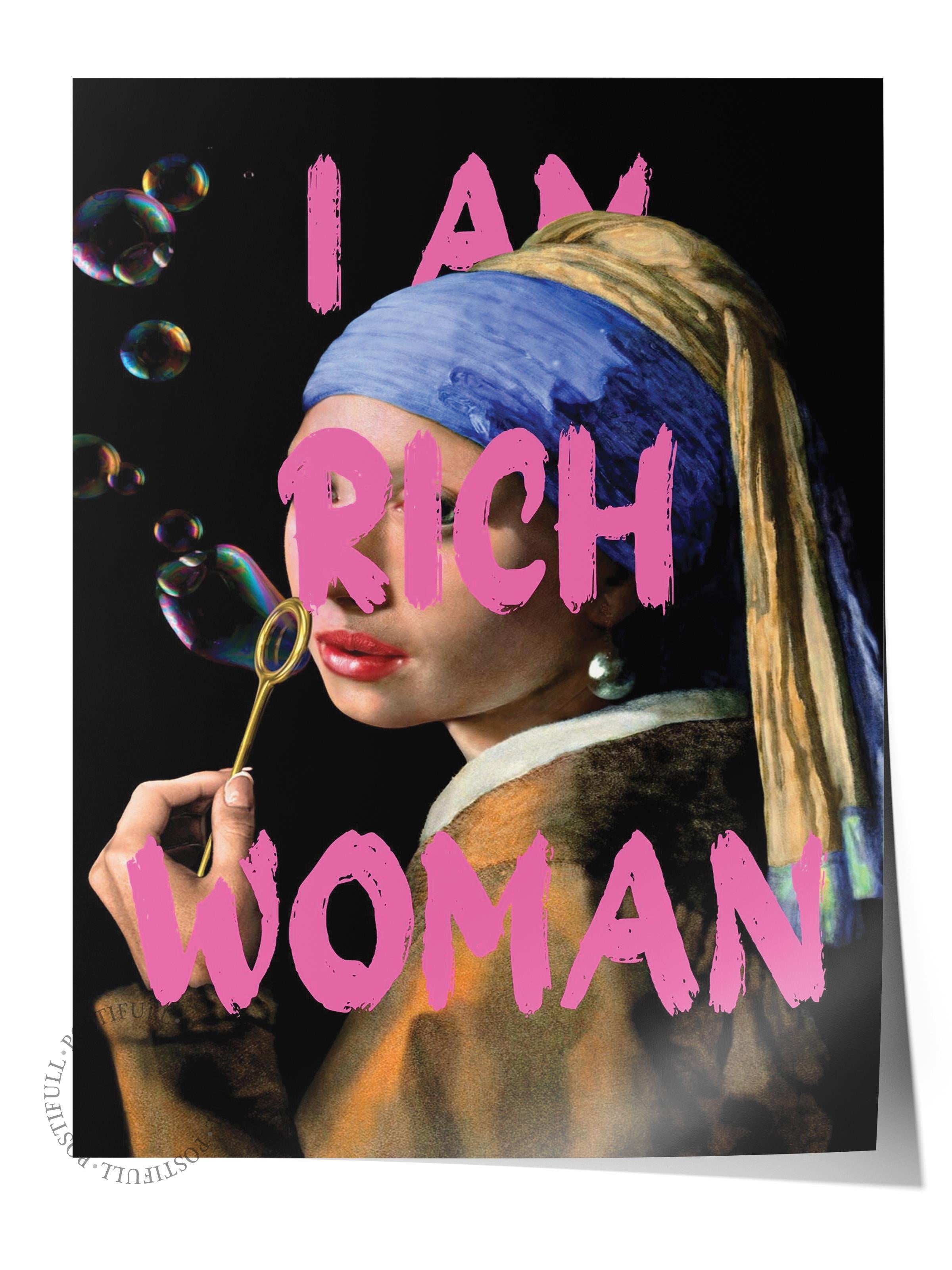 Alternatif Sanat Çerçevesiz Poster, Duvar Dekoru, Çerçevesiz Duvar Tablosu - Arşivsel Kalın Kağıt