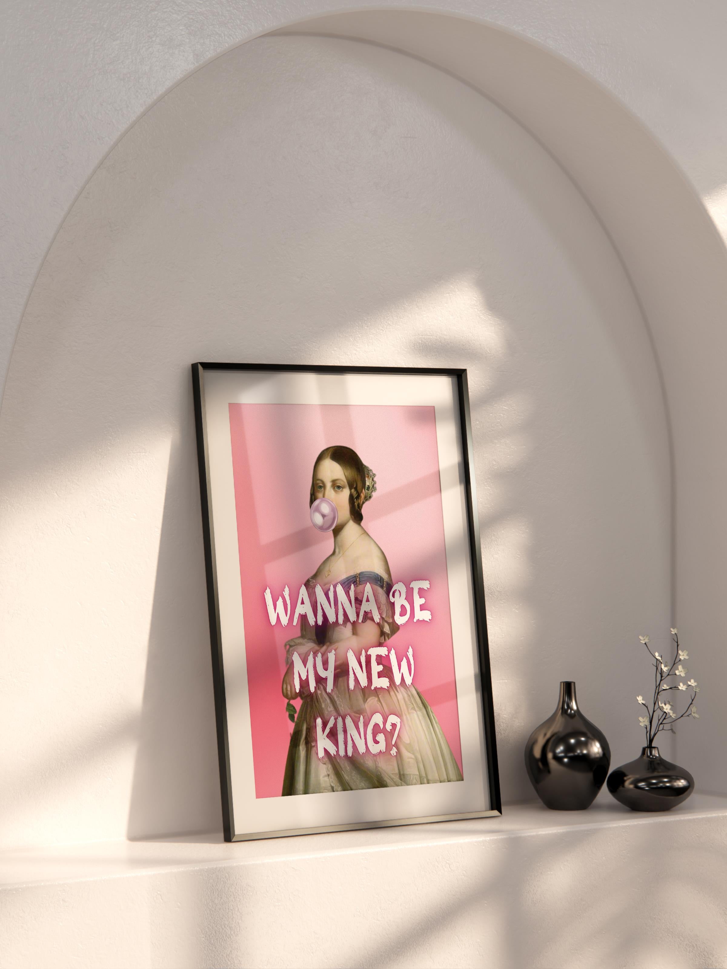 Alternatif Sanat Çerçevesiz Poster, Duvar Dekoru, Çerçevesiz Duvar Tablosu - Arşivsel Kalın Kağıt