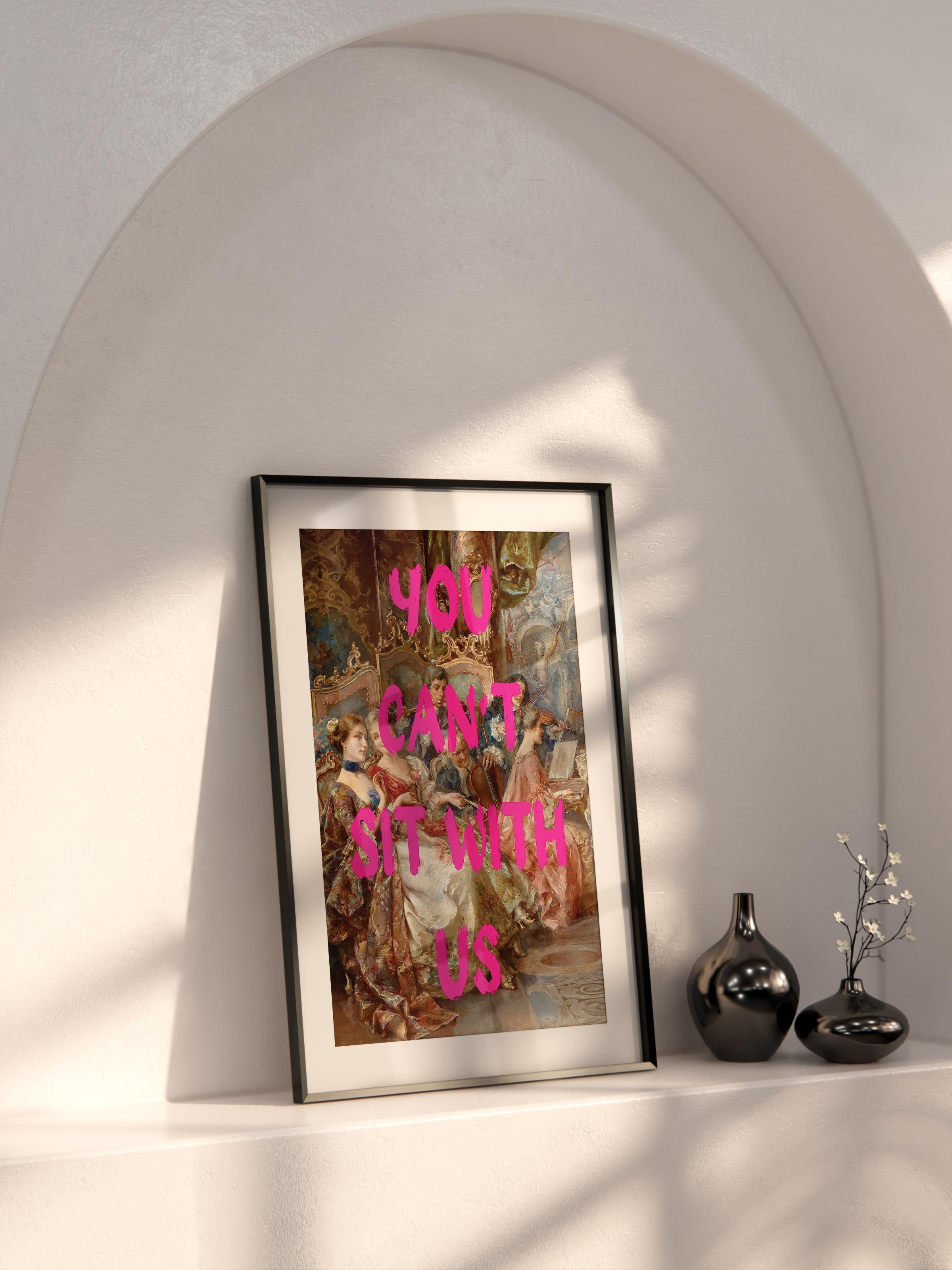 Alternatif Sanat Çerçevesiz Poster, Duvar Dekoru, Çerçevesiz Duvar Tablosu - Arşivsel Kalın Kağıt