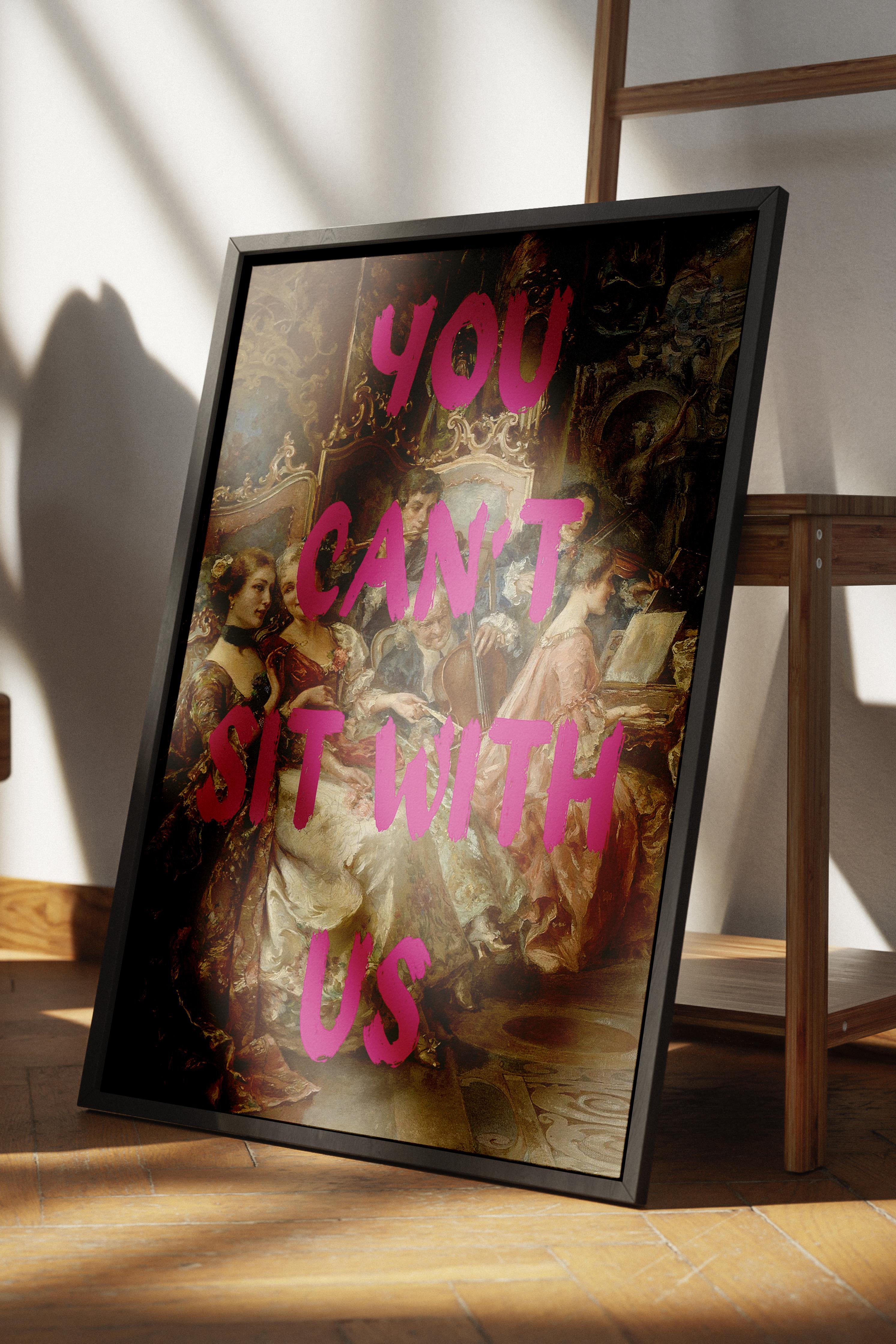 Alternatif Sanat Çerçevesiz Poster, Duvar Dekoru, Çerçevesiz Duvar Tablosu - Arşivsel Kalın Kağıt