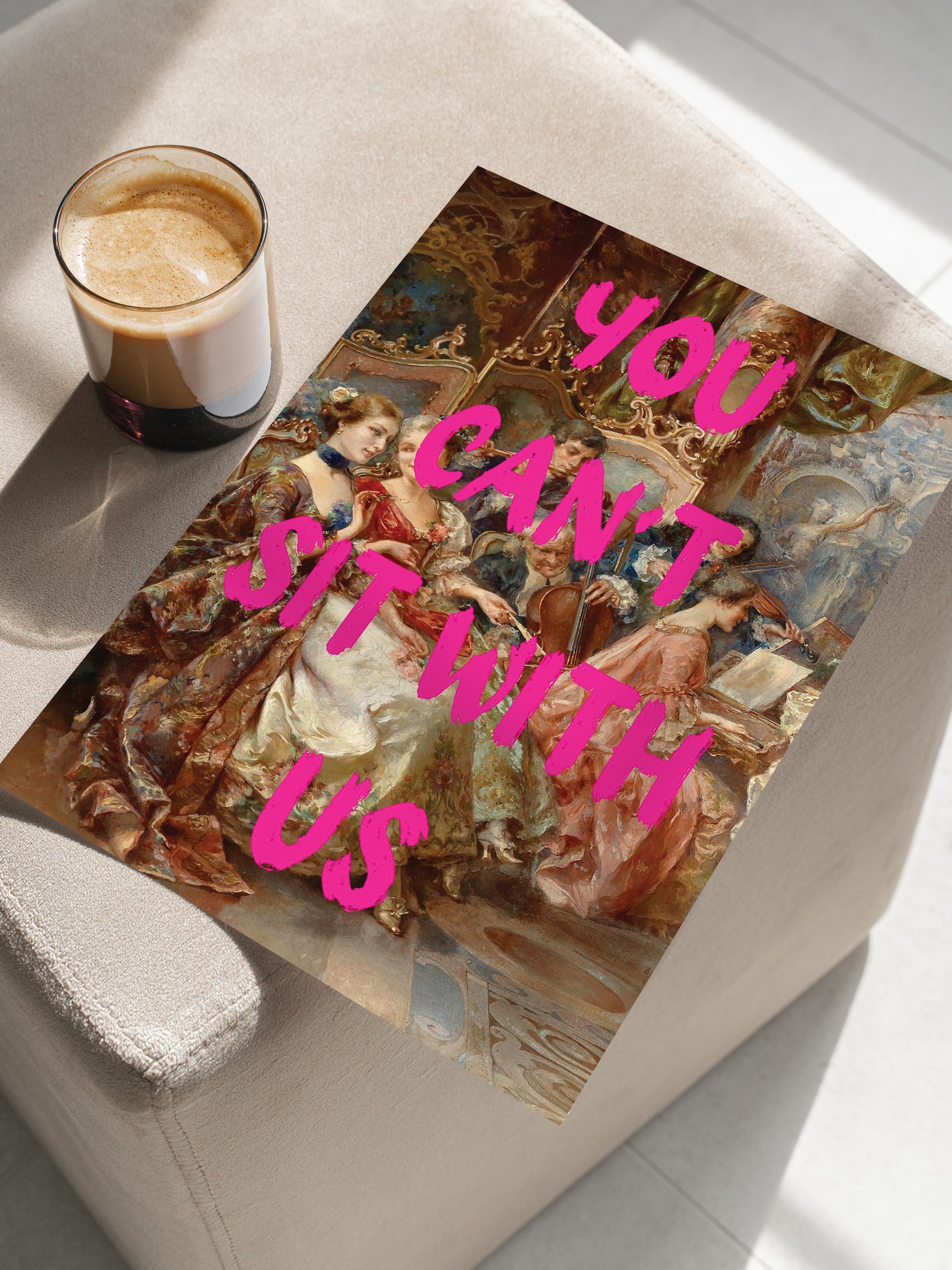 Alternatif Sanat Çerçevesiz Poster, Duvar Dekoru, Çerçevesiz Duvar Tablosu - Arşivsel Kalın Kağıt