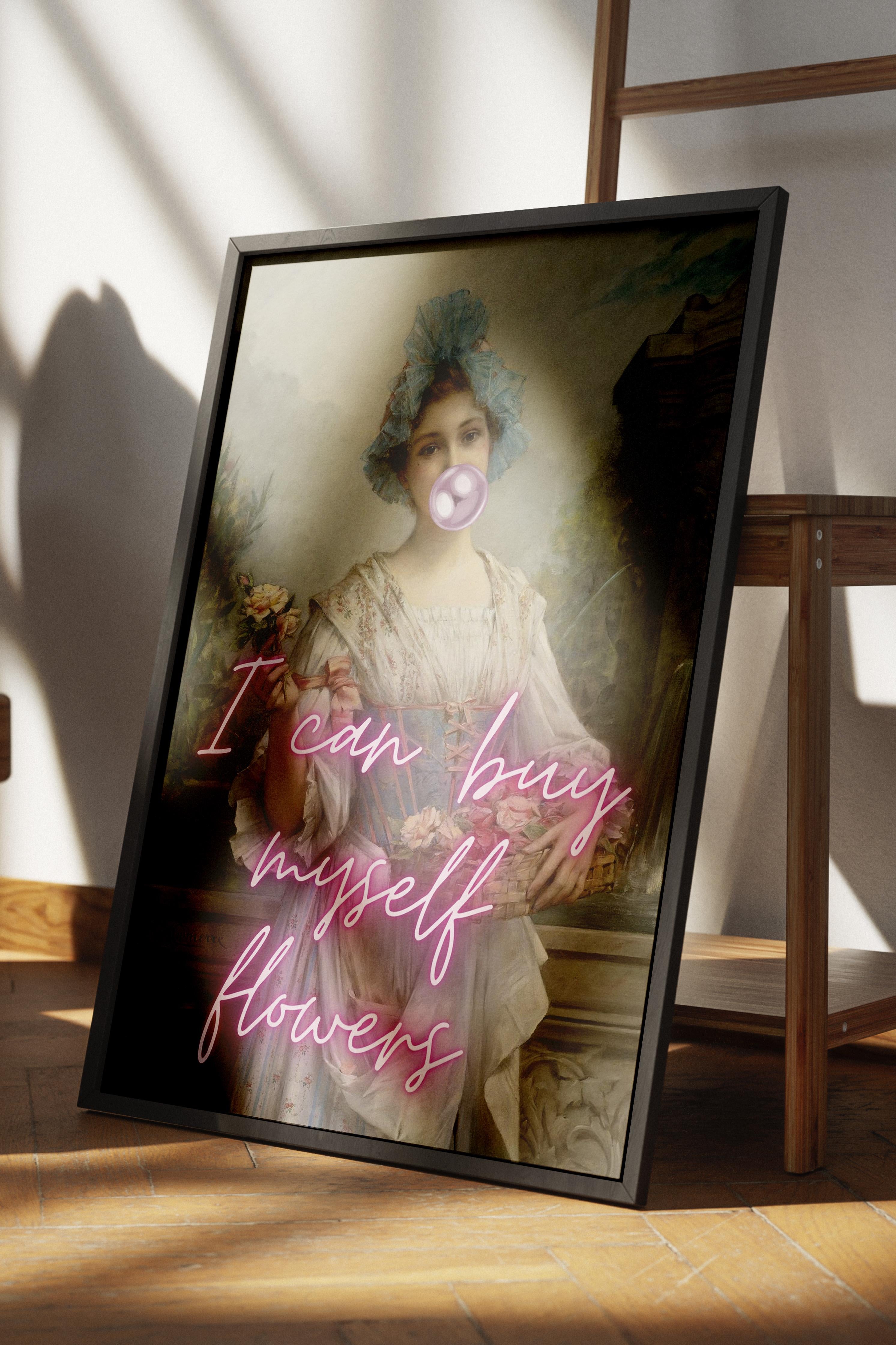 Alternatif Sanat Çerçevesiz Poster, Duvar Dekoru, Çerçevesiz Duvar Tablosu - Arşivsel Kalın Kağıt